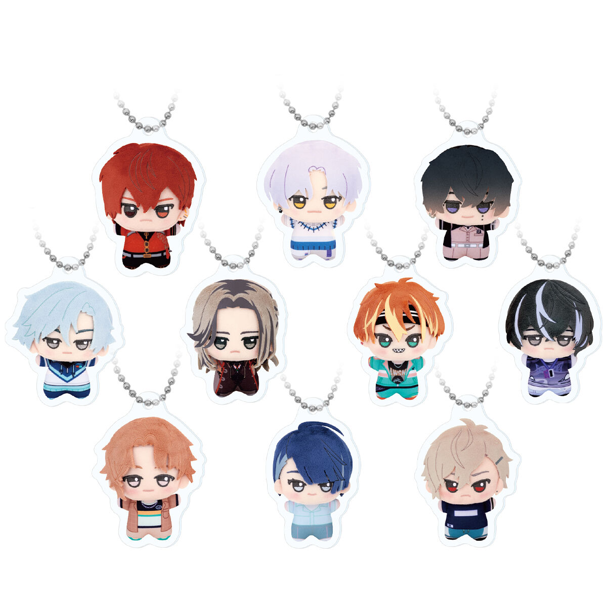 ちびぐるみお写真キーホルダー【18TRIP】A コンプリートセット