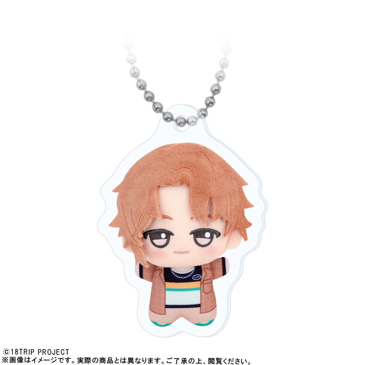 ちびぐるみお写真キーホルダー【18TRIP】A コンプリートセット