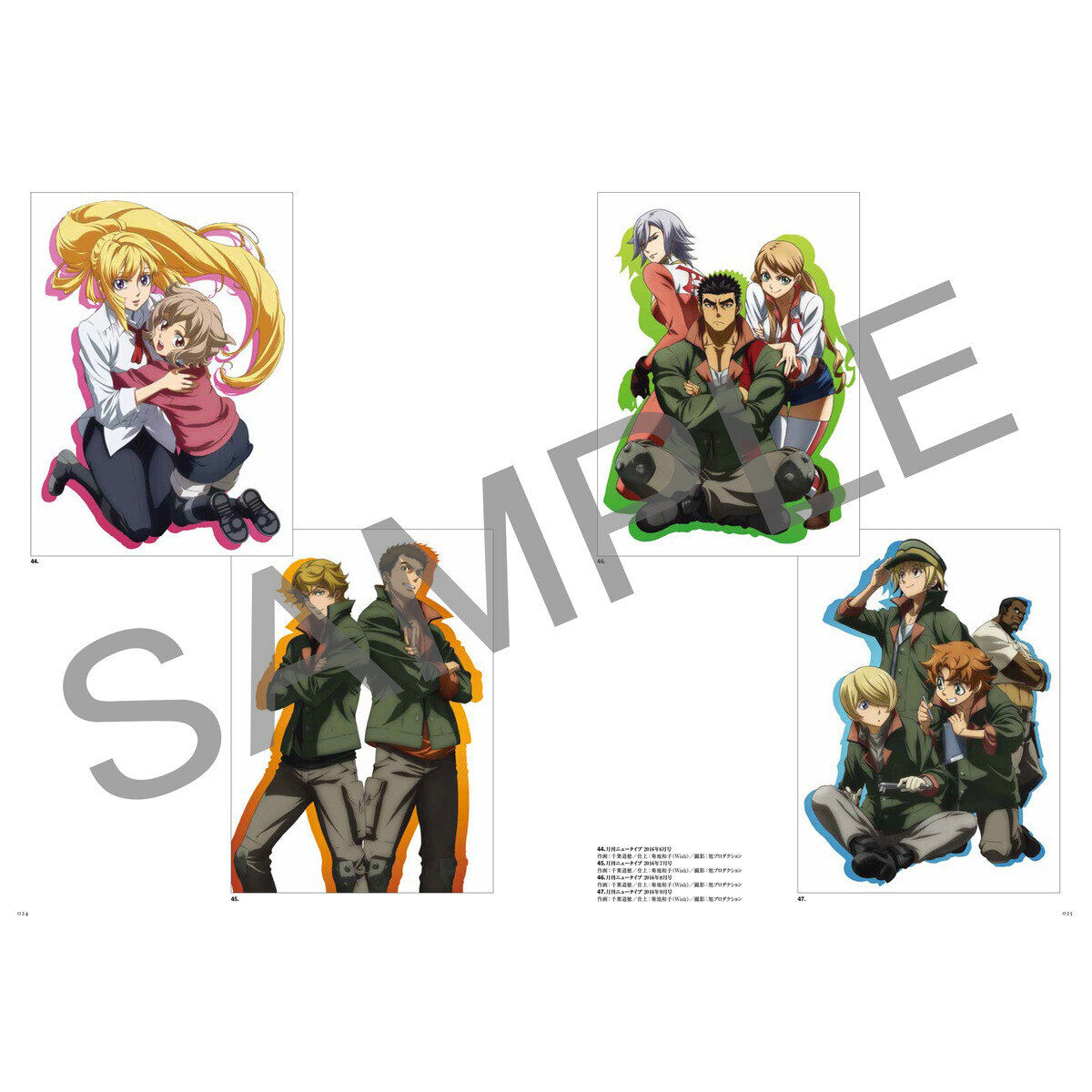 Mobile Suit Gundam : Iron-Blooded Orphans 10th Anniversary Official Book + Artbook -The World of Iron-Blooded Orphans-