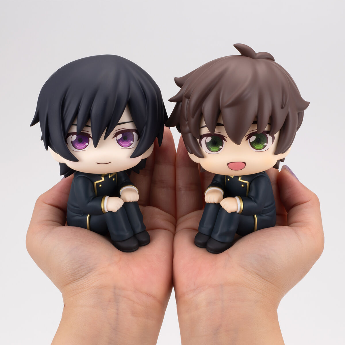 figmaコードギアス　ルルーシュ・ランペルージ & 枢木スザク　開封品 Statue and ring style ルルーシュ・ランペルージ＆枢木スザク