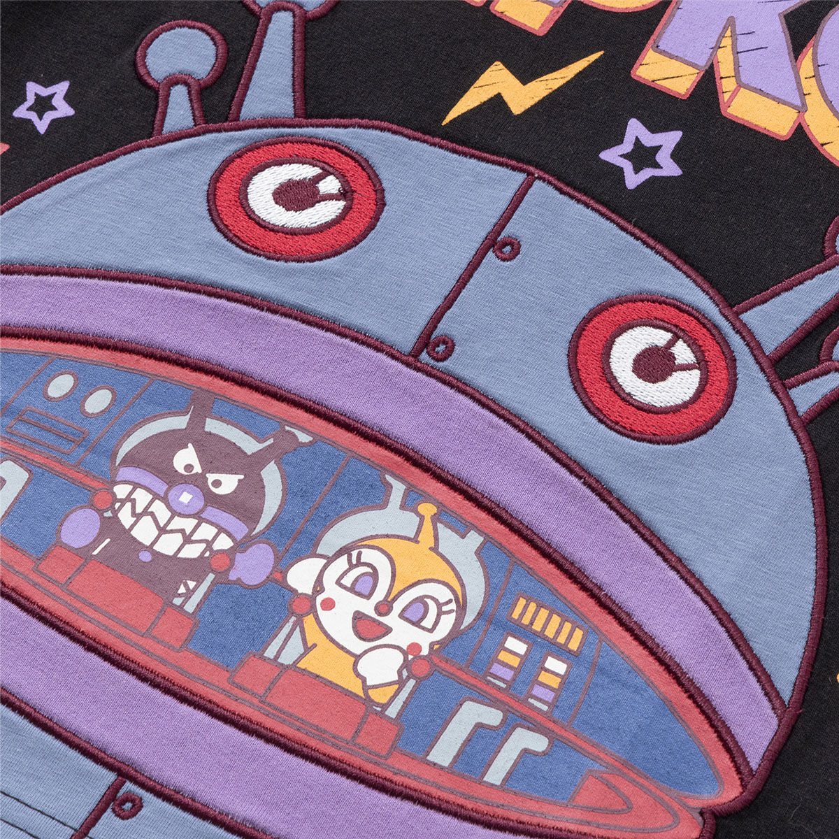 だだんだんBIGアップリケ長袖Tシャツ | それいけ！アンパンマン