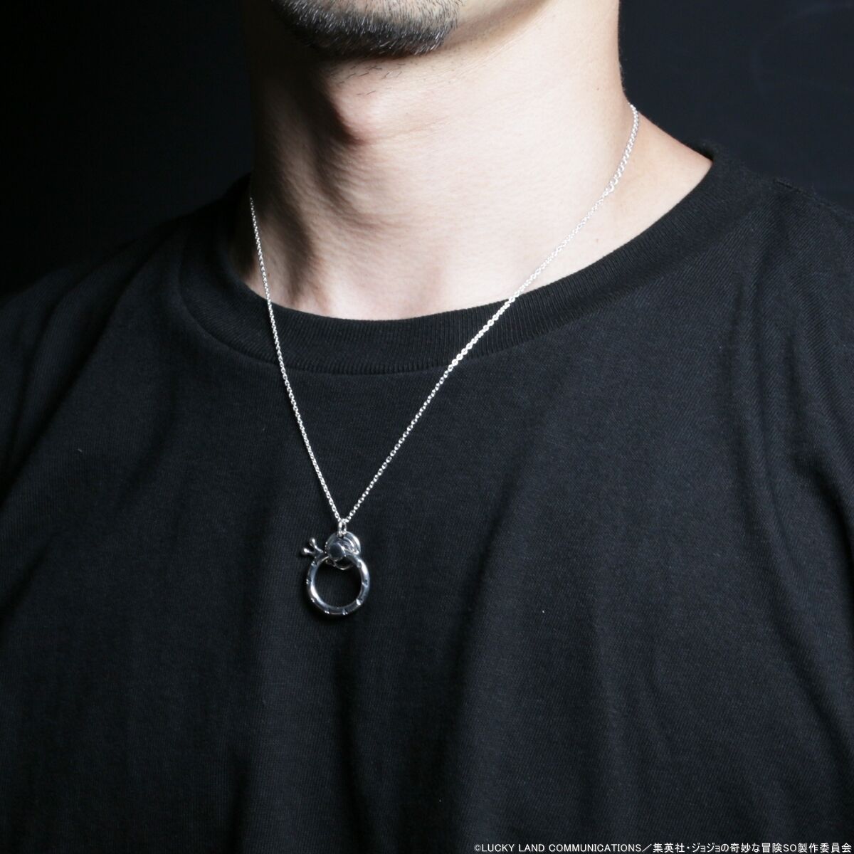 ジョジョ プレミアムバンダイ ネックレス ジョジョの奇妙な冒険 ストーンオーシャン×JAM HOME MADE H・W