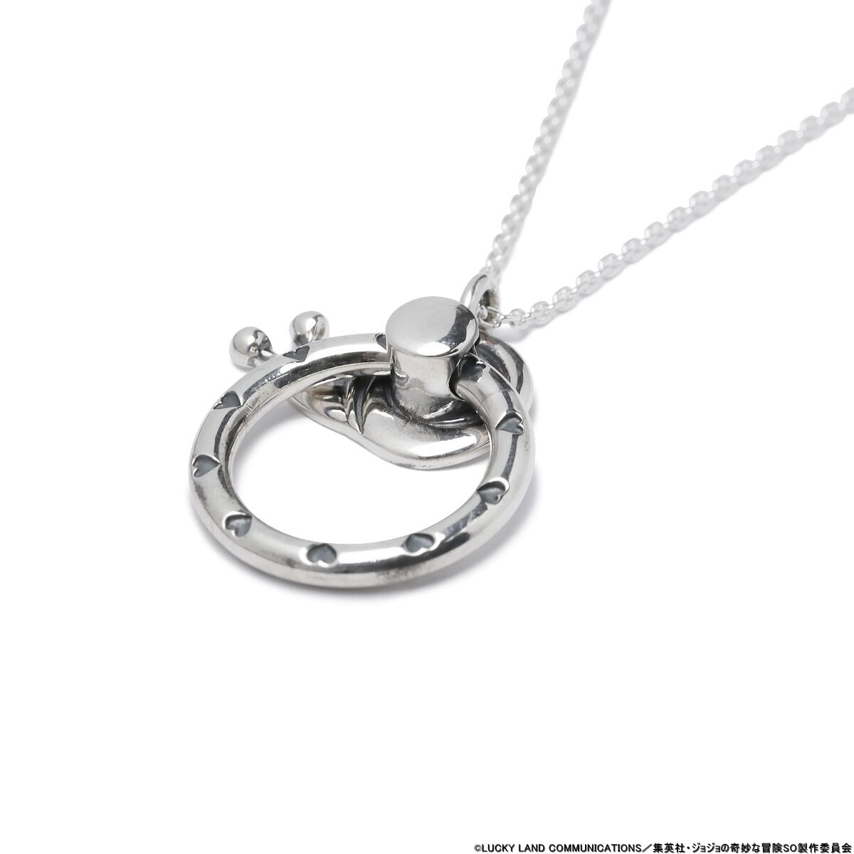 JOJO x JAM  MADE シルバーペンダント ジョジョの奇妙な冒険 x ジャムホームメイドのコラボ第2弾が発売