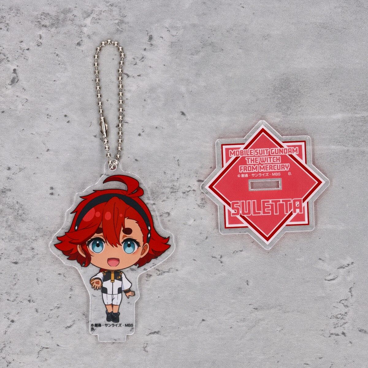 ハピクロ!】機動戦士ガンダム 水星の魔女 つなぎゅっと アクリル