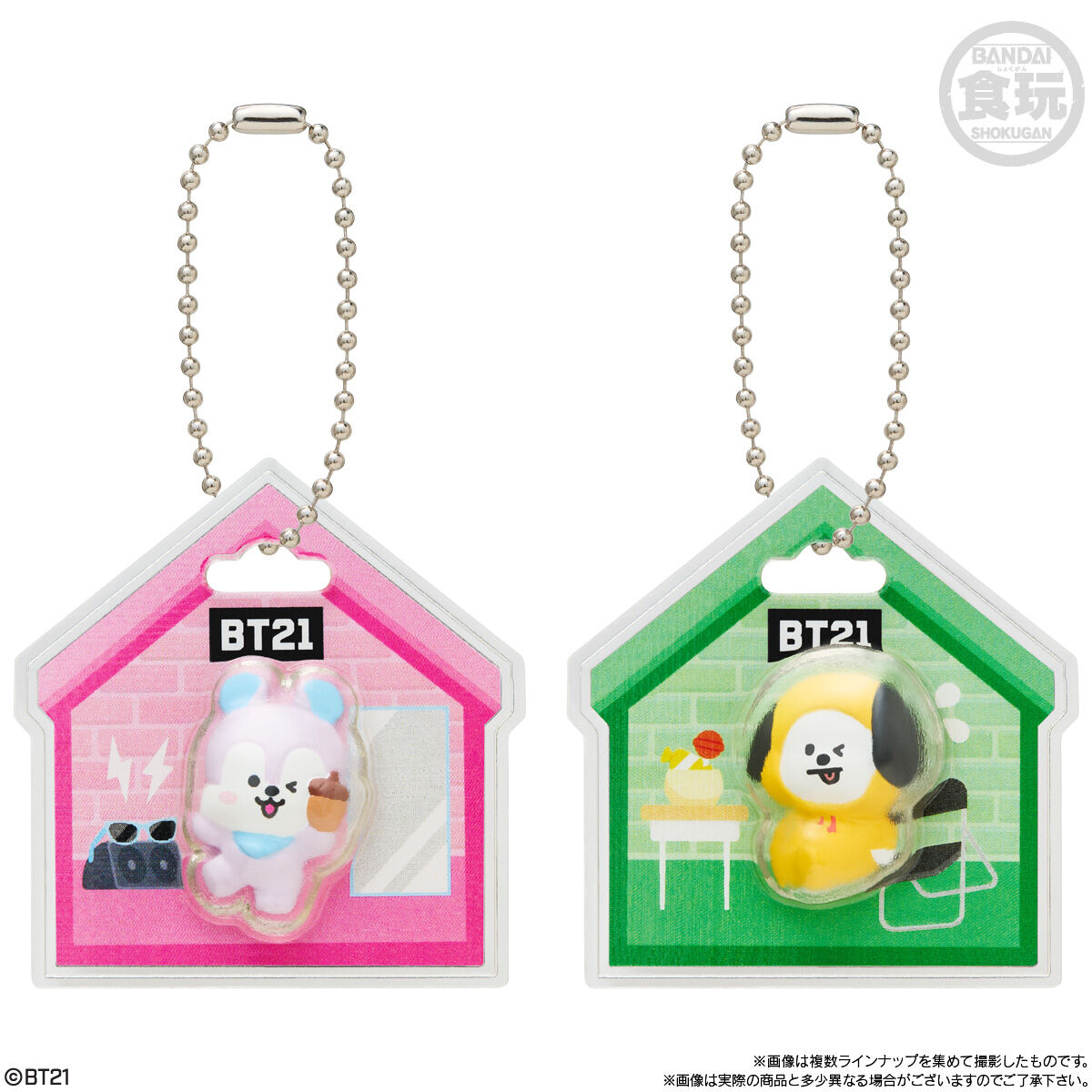 BT21 パッケージチャーム＆チョコボーロ(10個入) | BT21 おもちゃ
