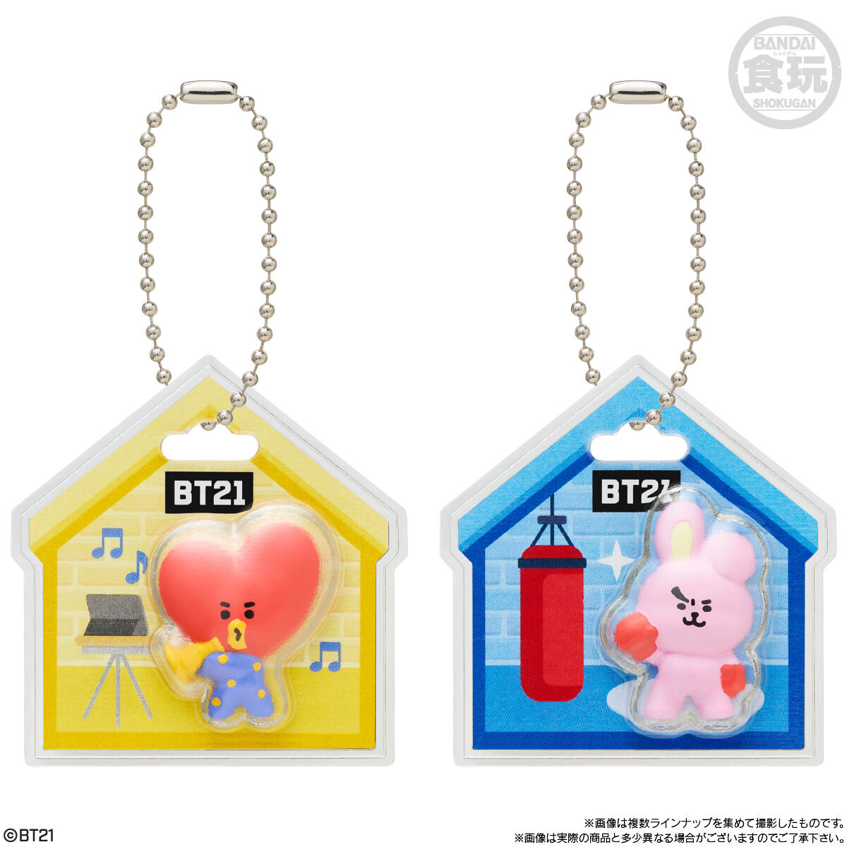 BT21 パッケージチャーム＆チョコボーロ(10個入) | BT21 おもちゃ
