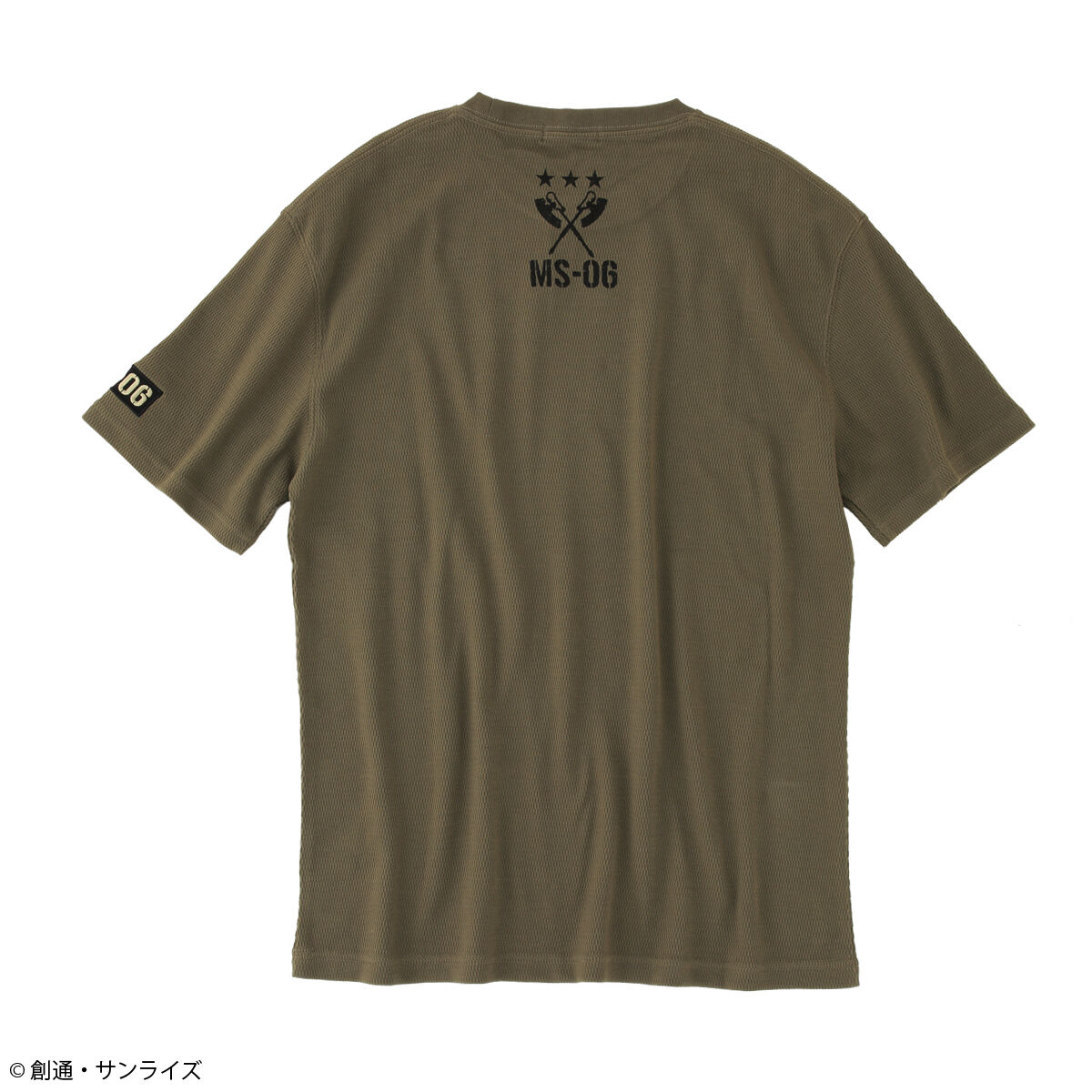 STRICT-G.ARMS『機動戦士ガンダム』ハニカムワッフルTシャツ MS-06ワン