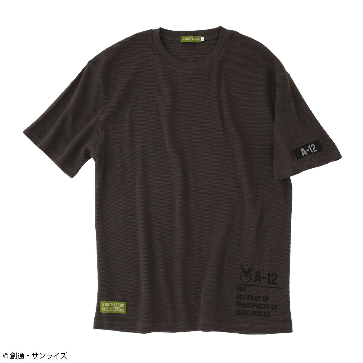 STRICT-G.ARMS『機動戦士ガンダム』ハニカムワッフルTシャツ A-12ワン