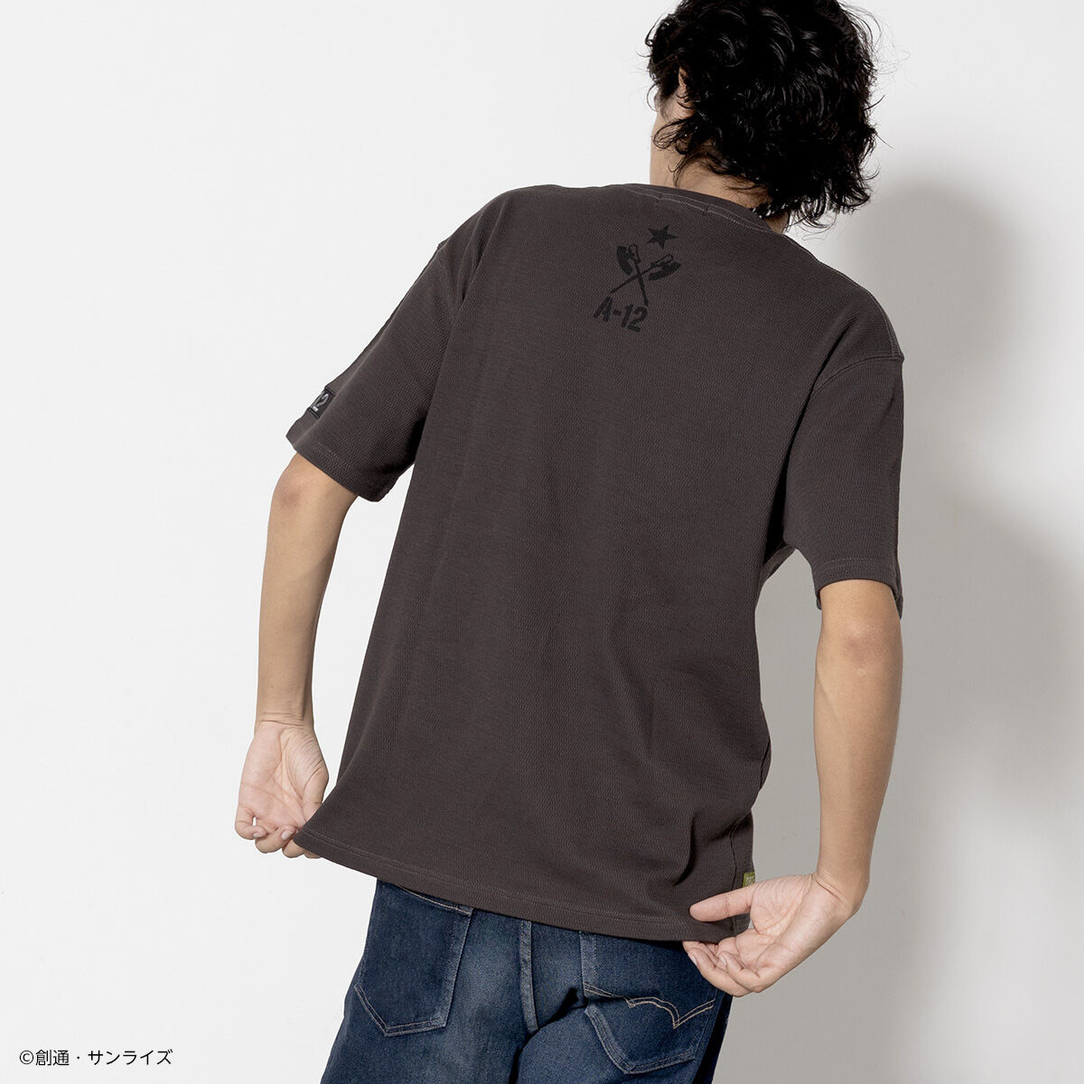 STRICT-G.ARMS『機動戦士ガンダム』ハニカムワッフルTシャツ A-12ワン