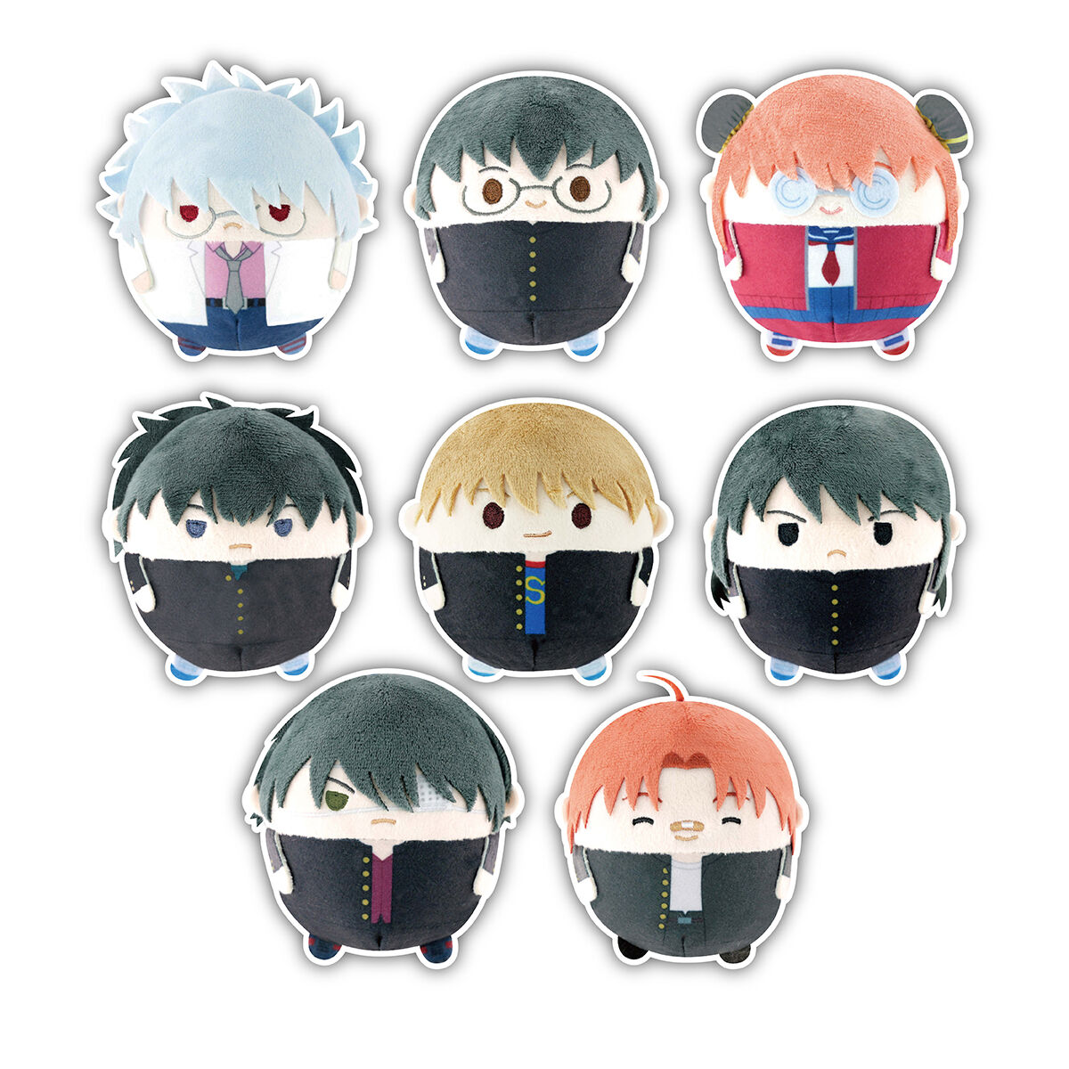 進撃の巨人 ふわコロりん 6人コンプセット 進撃の巨人 ふわコロりん 6人コンプセット