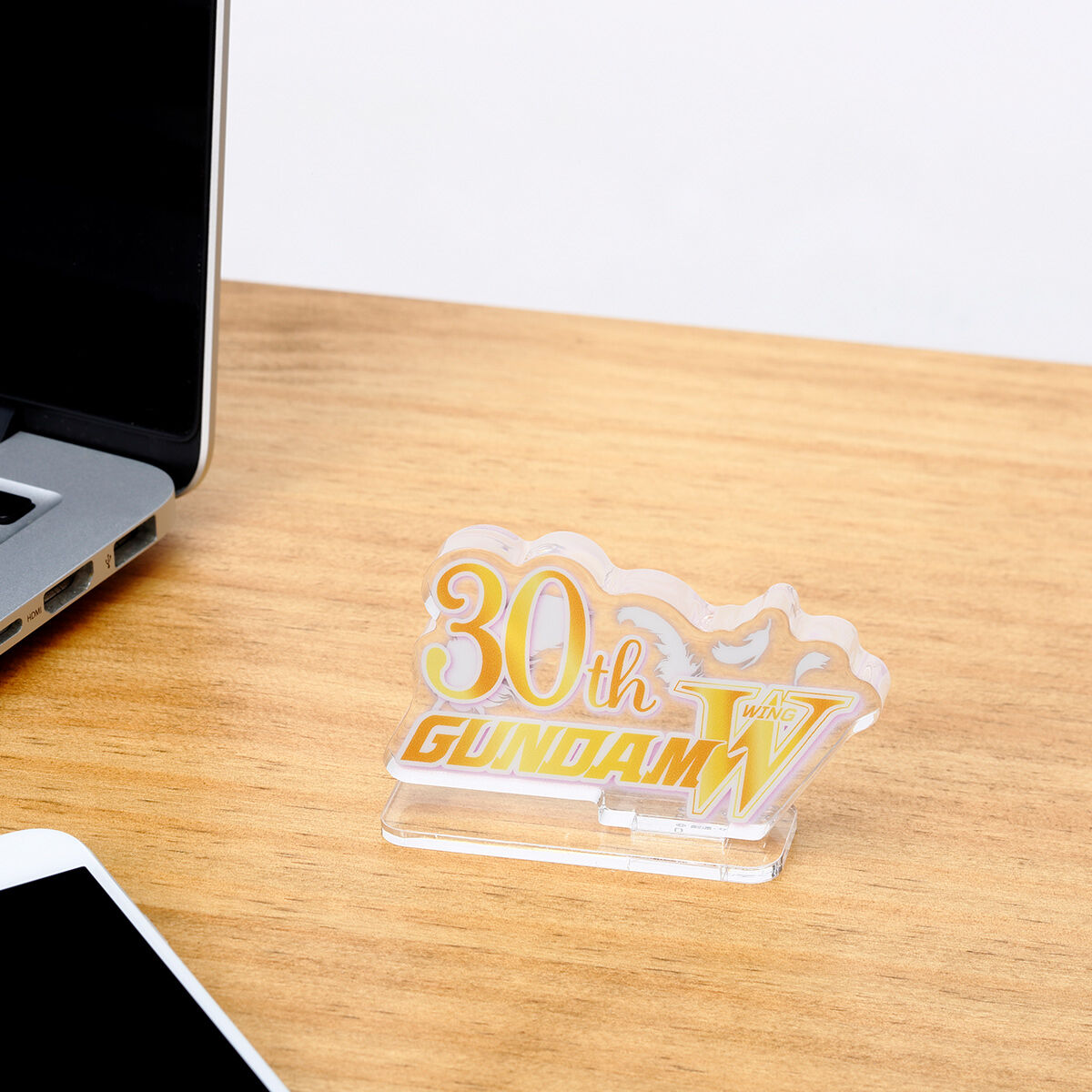 アクリルロゴディスプレイEX 新機動戦記ガンダムW 30周年ロゴ | 機動