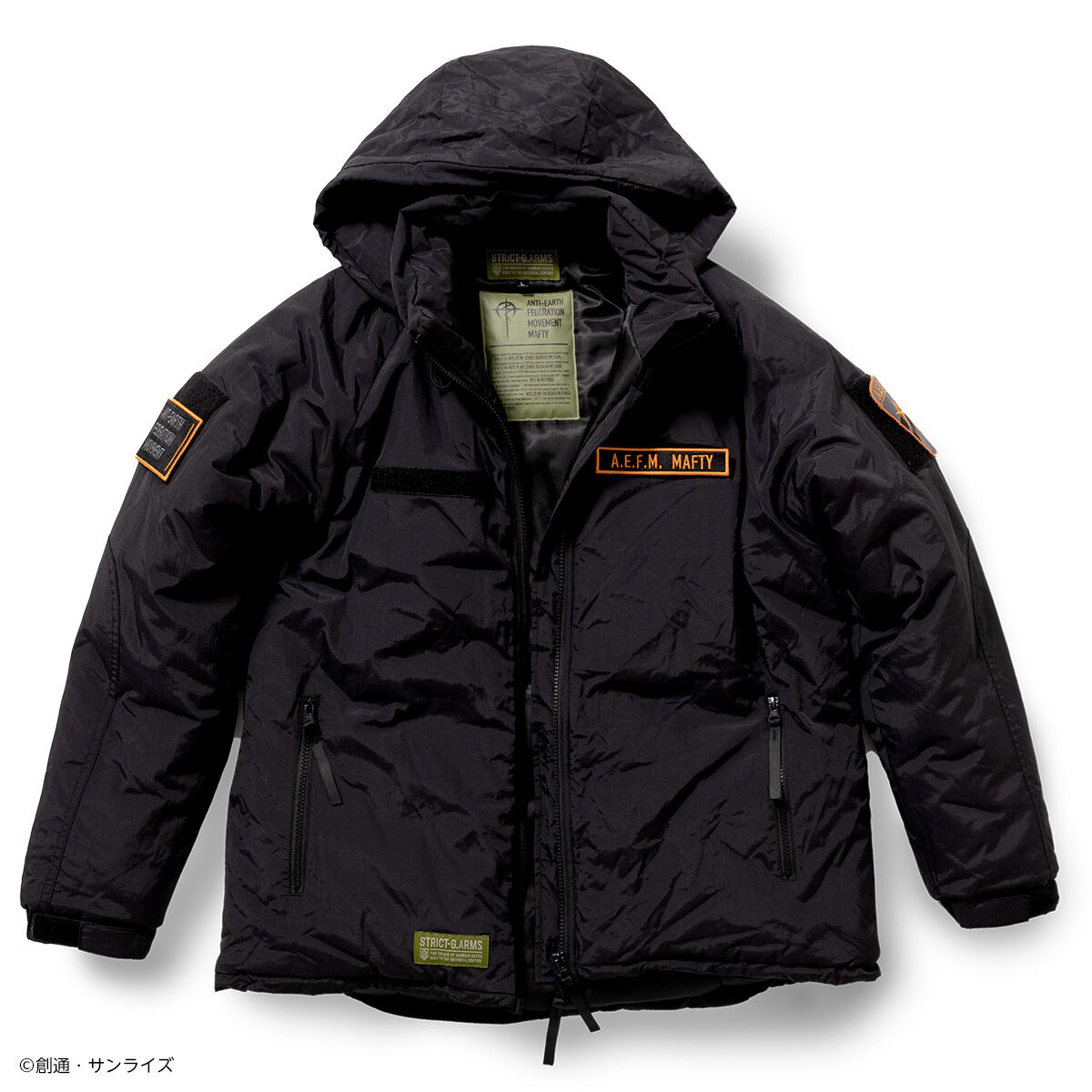 【L】STRICT-G『機動戦士ガンダム 閃光のハサウェイ』パーカー Ξガンダム STRICT-G 『機動戦士ガンダム 閃光のハサウェイ』ジップパーカー