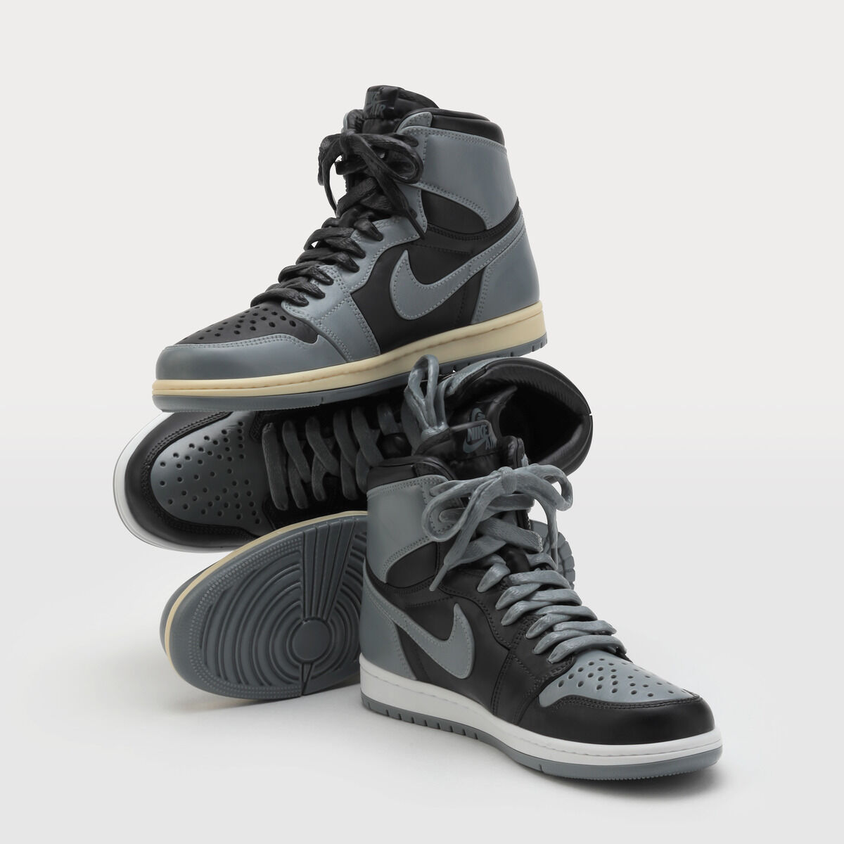 NIKE AIR JORDAN 1 HIGH 85 SHADOW AND REVERSE SHADOW MODEL KIT【2