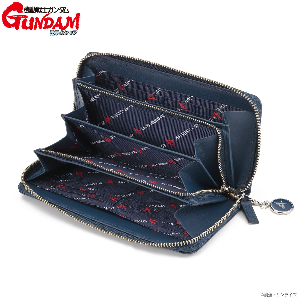 【コレクター放出・未使用】機動戦士ガンダム　逆襲のシャア　 vガンダム　長財布 機動戦士ガンダム 逆襲のシャア νガンダム 長財布 【2025年11月