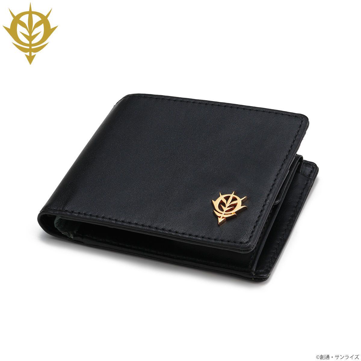 機動戦士ガンダム ジオン軍マークゴールドVer. 二つ折り財布