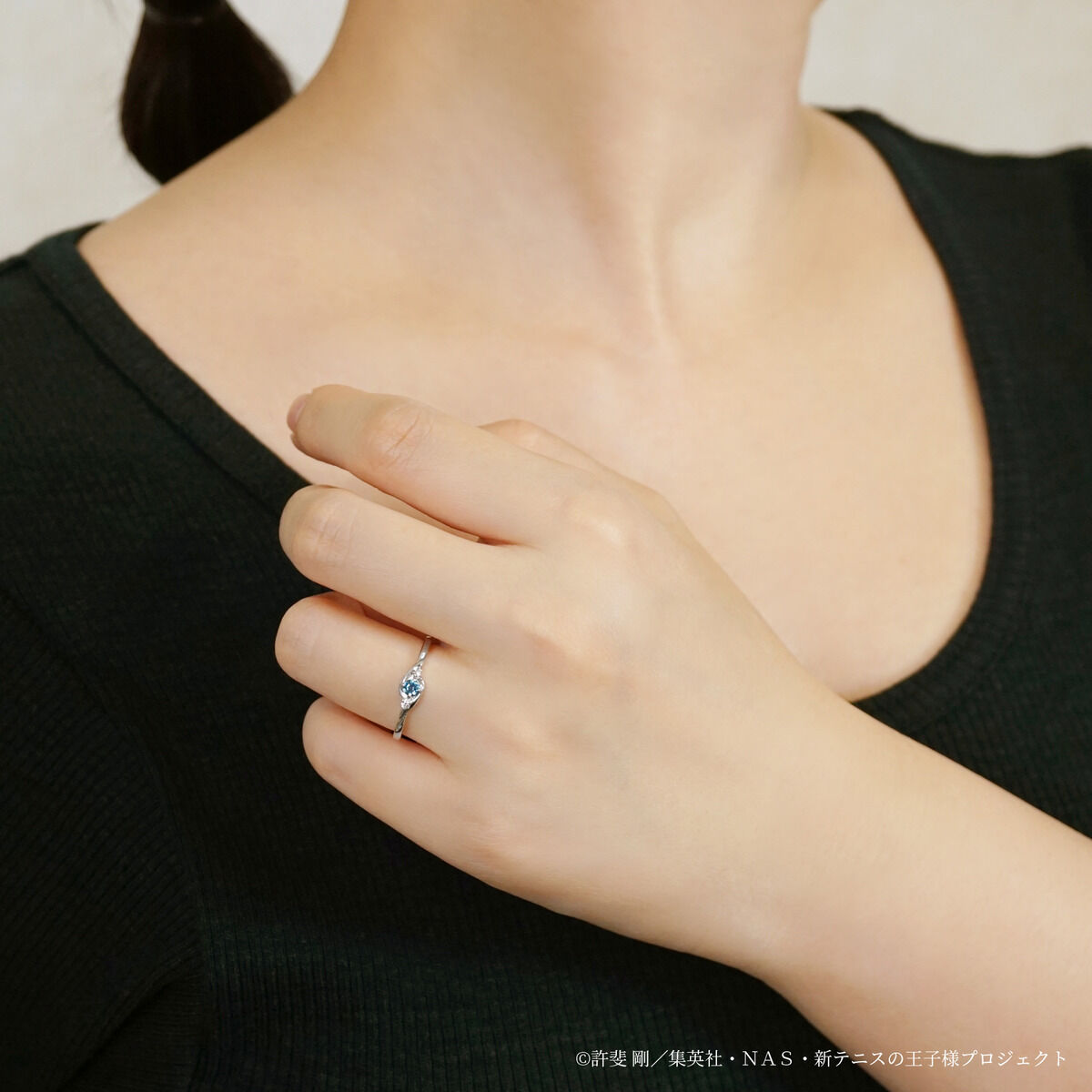 新テニスの王子様』TAKE-UP 手塚国光バースデーリング（シルバー