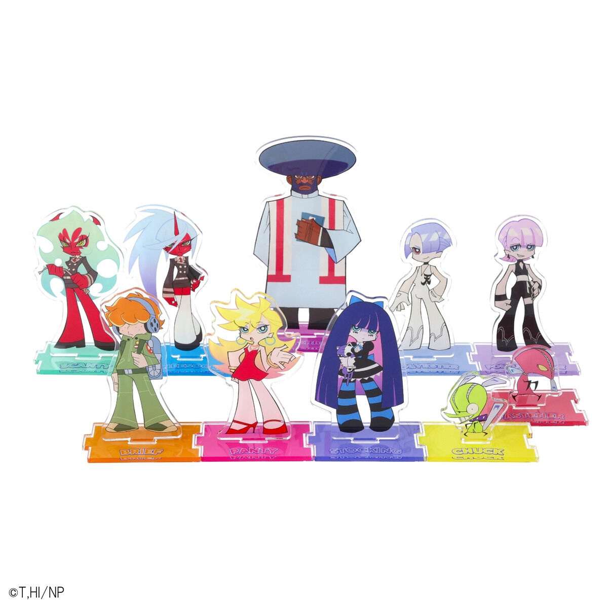 New PANTY ＆ STOCKING with GARTERBELTつながるアクリルスタンド【12