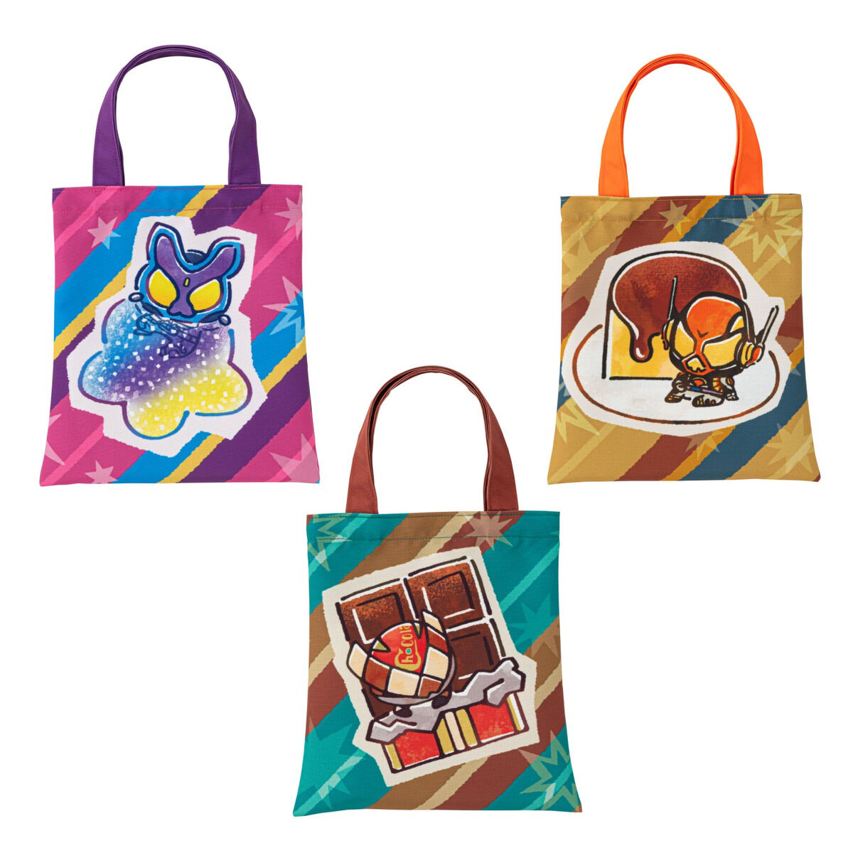 仮面ライダーガヴ お菓子 デフォルメ ミニトートバッグ 全3種 | 仮面