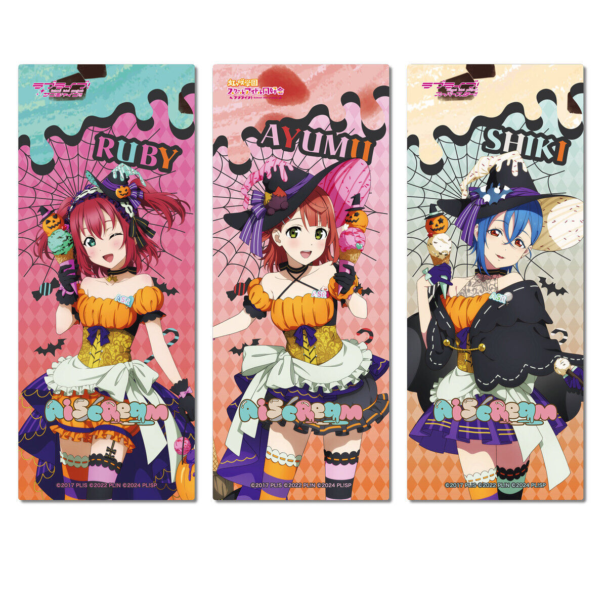 AiScReam ハロウィン フルグラフィックタオル（全3種） | ラブライブ