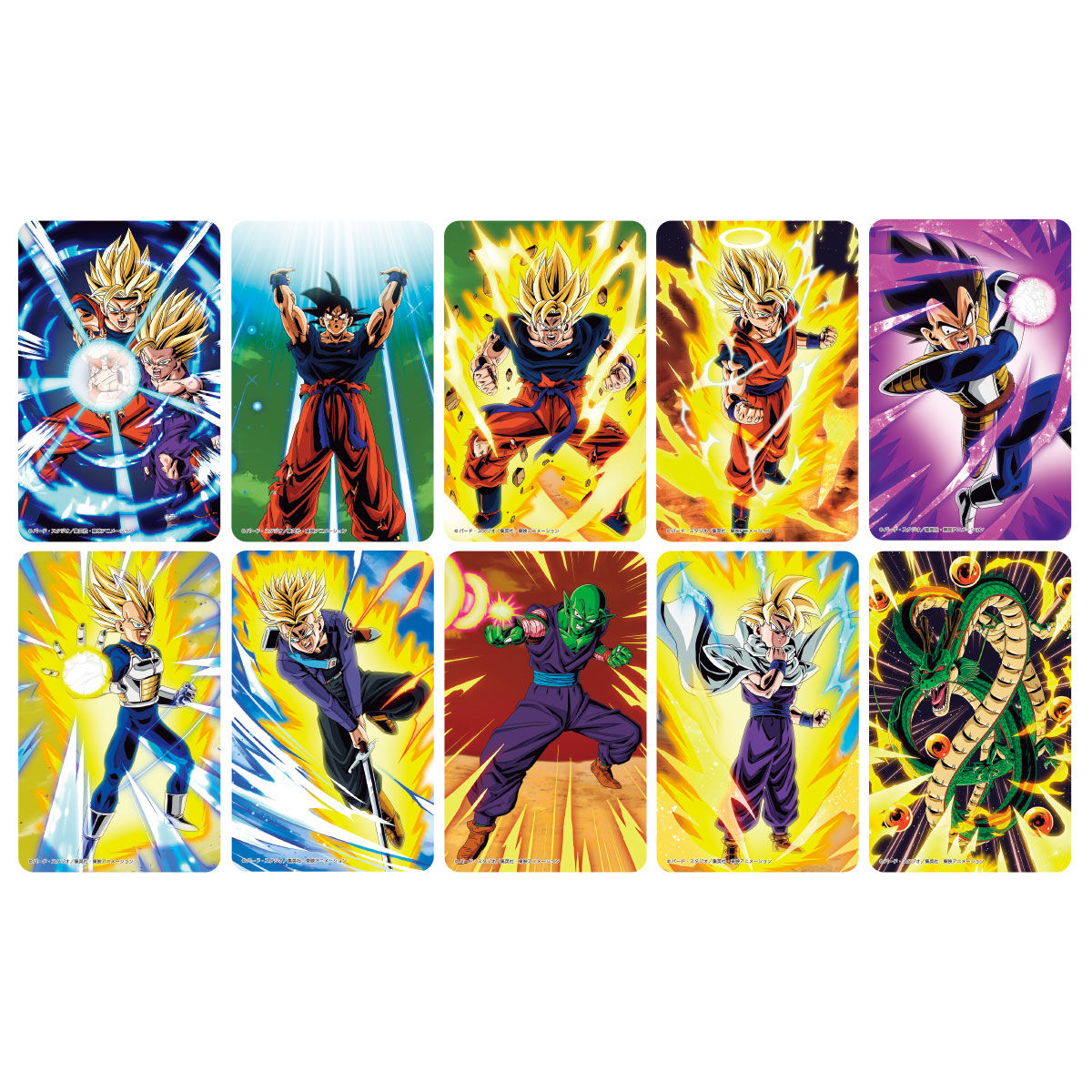 ドラゴンボールZ PIICA＋クリアパスケース (全10種) | ドラゴンボールZ