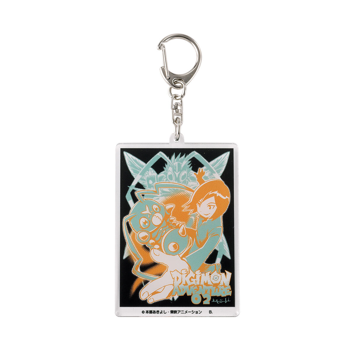 デジモンアドベンチャー02 アクリルキーホルダー 6 種 デジモンショップ デジモンアドベンチャー トレーディングアクリルキーホルダーvol