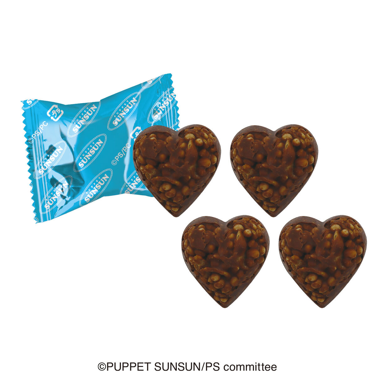 パペットスンスンクランチチョコ缶 | パペットスンスン 食品・飲料