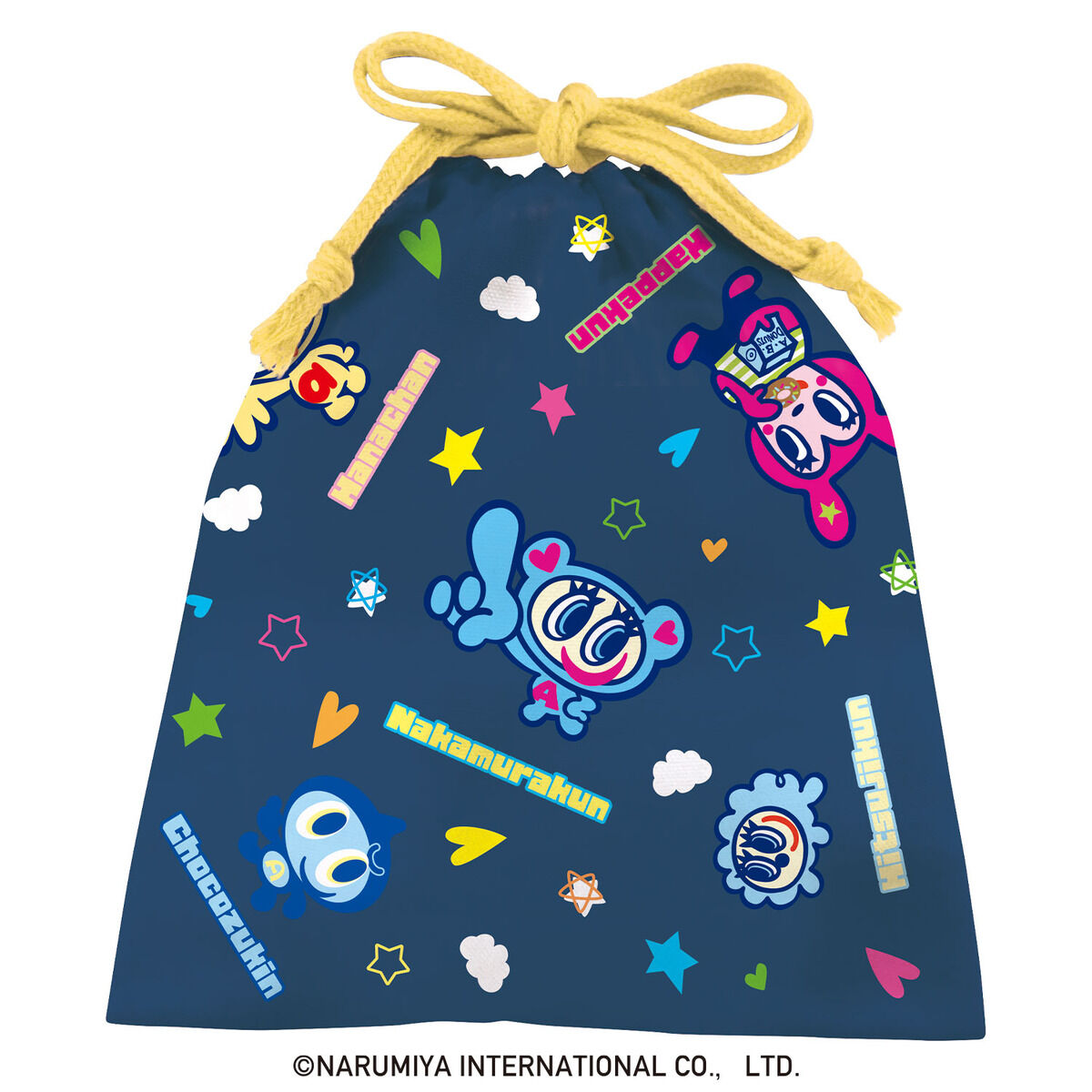 ナルミヤキャラクターズ　ミニ巾着セット ナルミヤキャラクターズ巾着（3種セット） | 食品・飲料