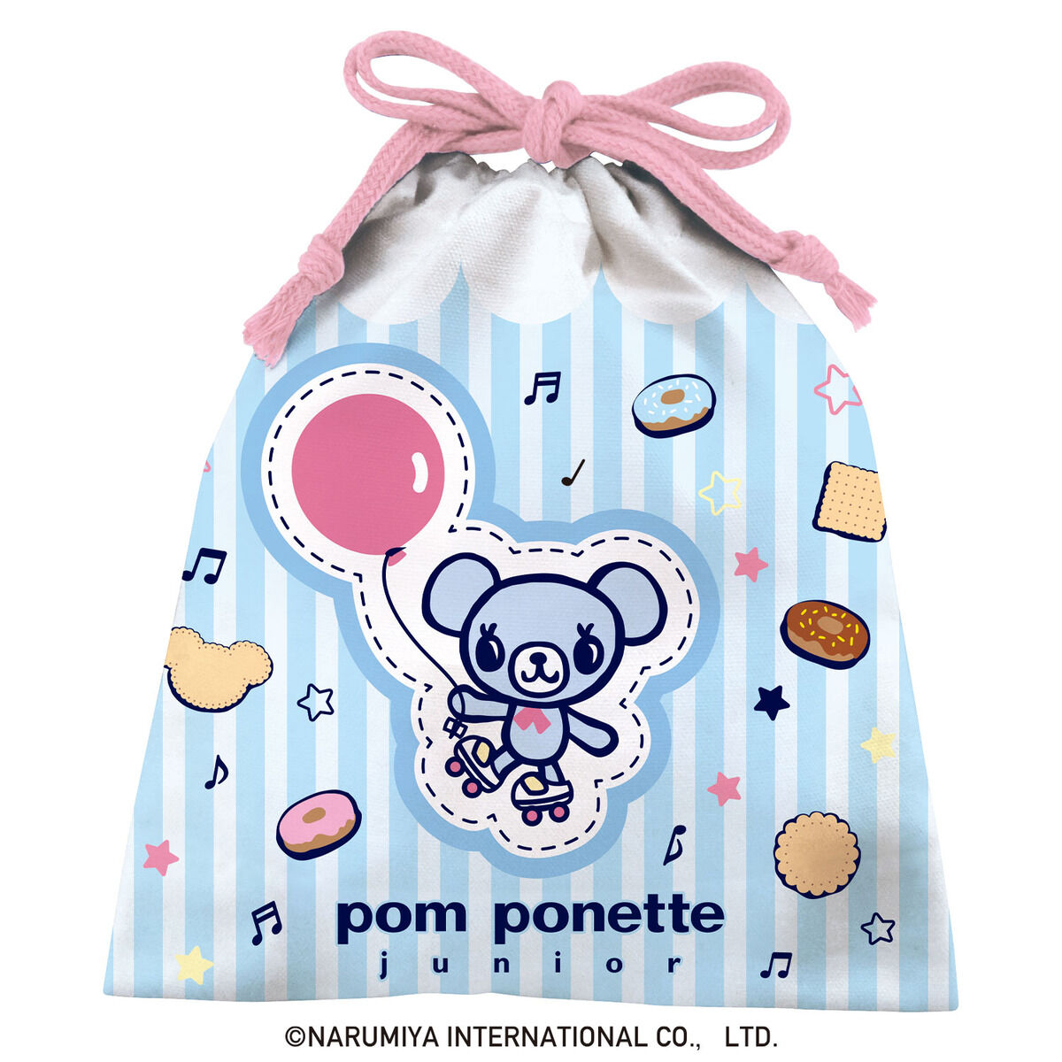 ナルミヤキャラクターズ　ミニ巾着セット ナルミヤキャラクターズ巾着（3種セット） | 食品・飲料