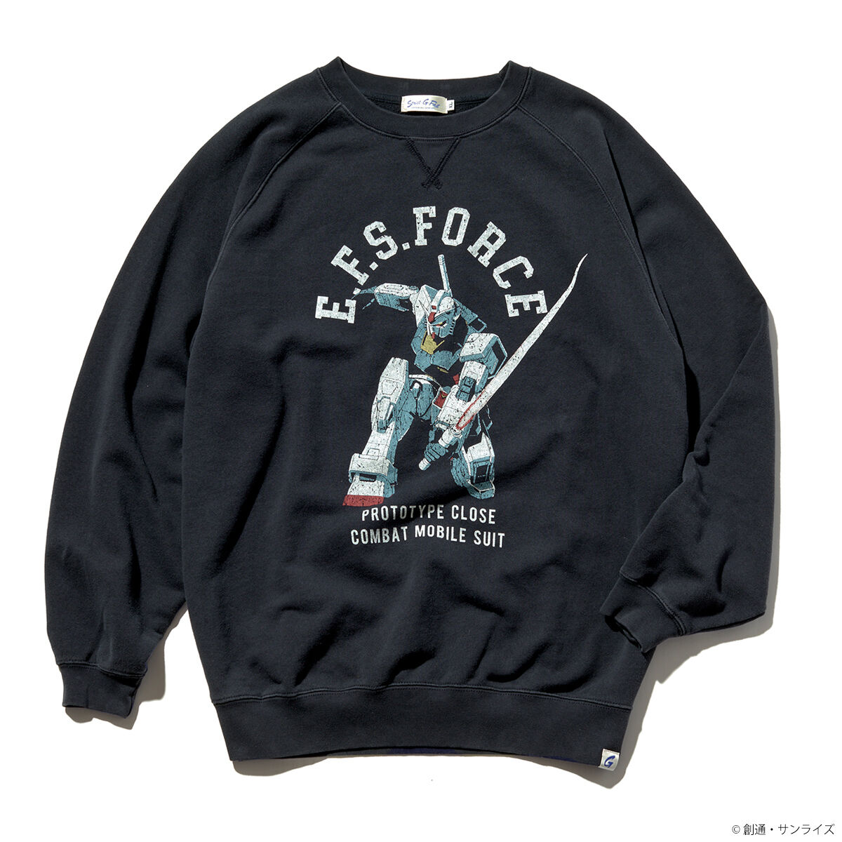 STRICT-G.Fab『機動戦士ガンダム』ユーズドスタイル スウェットシャツ