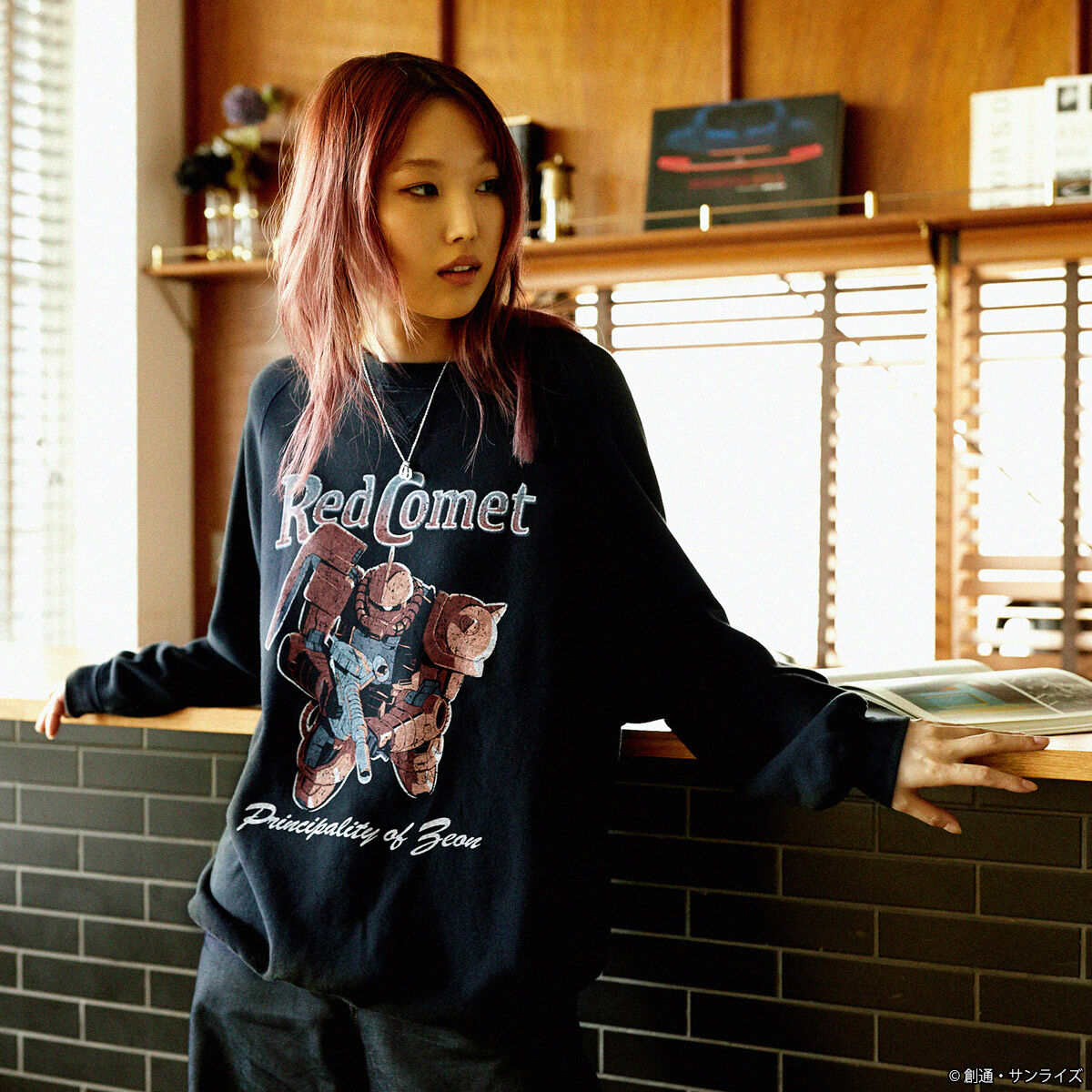 STRICT-G.Fab『機動戦士ガンダム』ユーズドスタイル スウェットシャツ