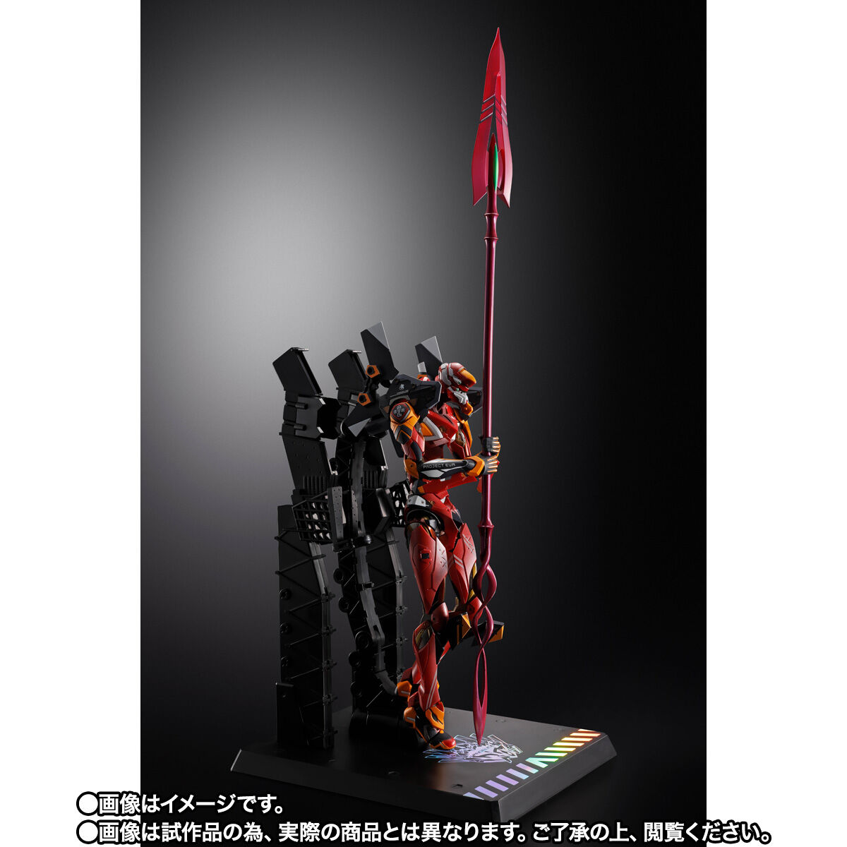 エヴァンゲリオンセットメタルビルド2体セット METAL BUILD エヴァンゲリオン2号機 30th with the spear of Cassius