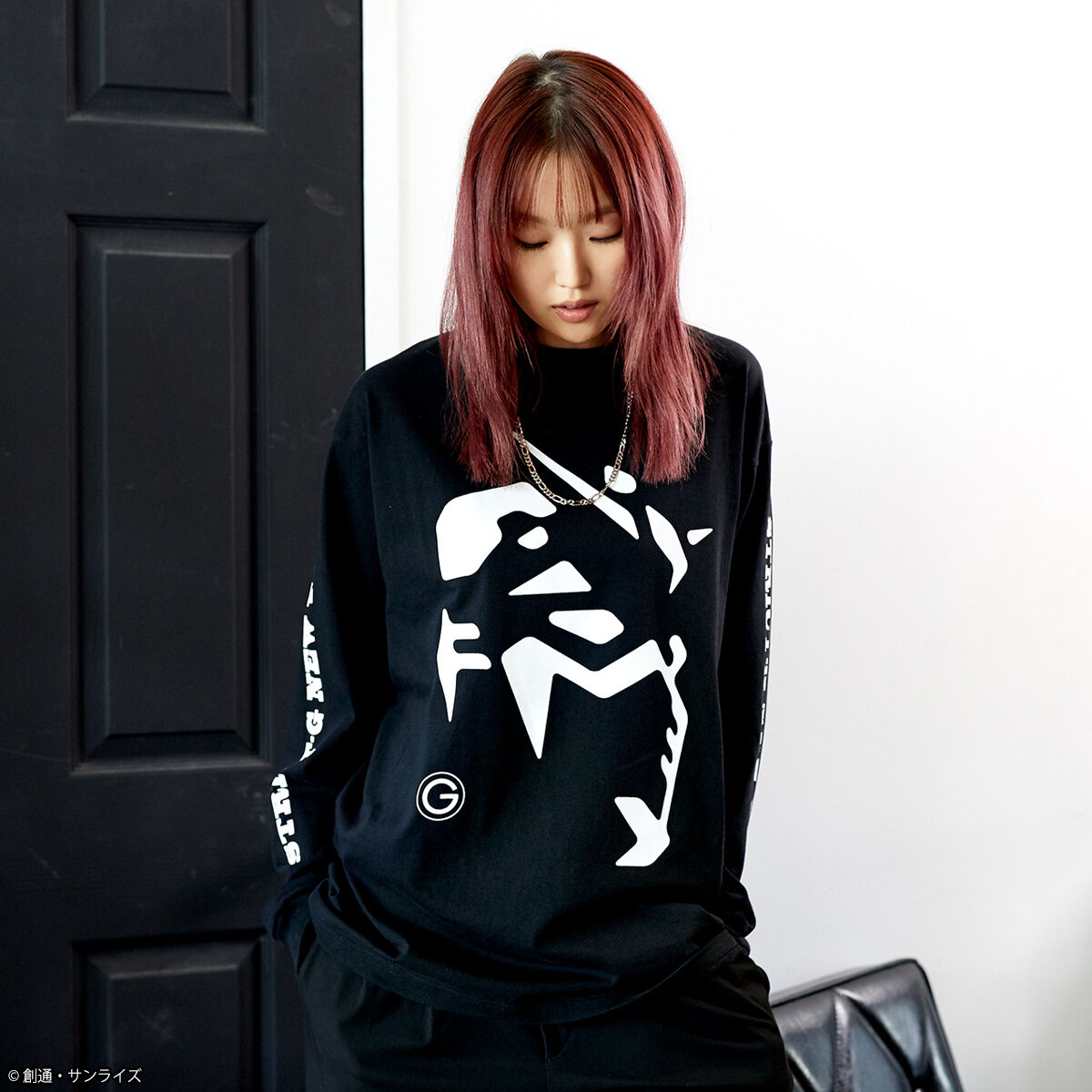 STRICT-G NEW YARK『機動戦士ガンダム』ロングスリーブTシャツ ロゴ