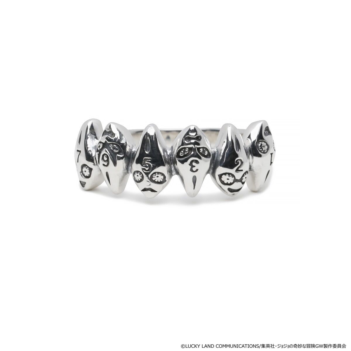 ジョジョの奇妙な冒険 黄金の風×JAM HOME MADE S・Pリング【2月お届け