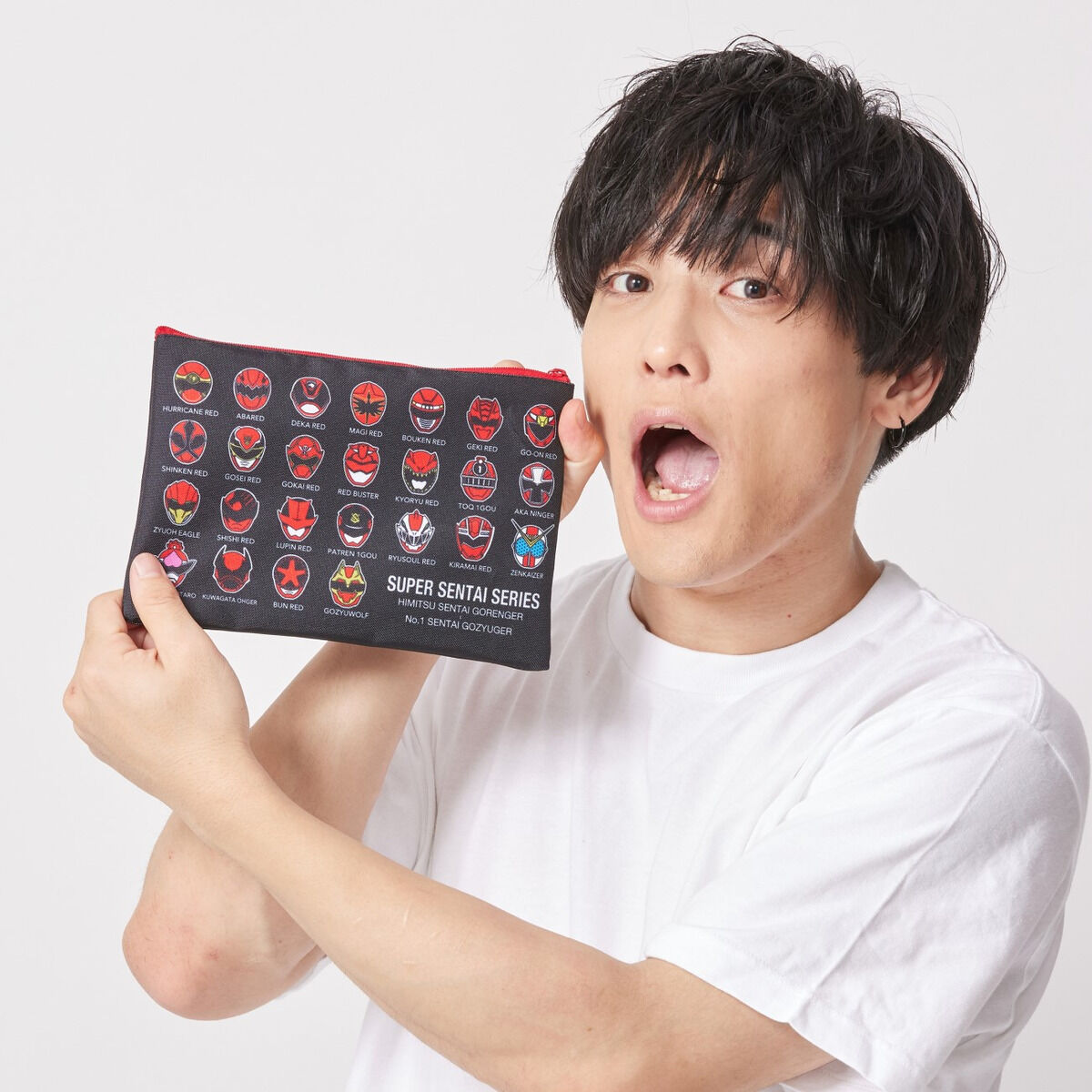 しょぴこじ　すのチルポーチ　赤　濃いピンク　青　オレンジ　Man しょぴこじ すのチルポーチ 赤 濃いピンク 青 オレンジ Man 2025