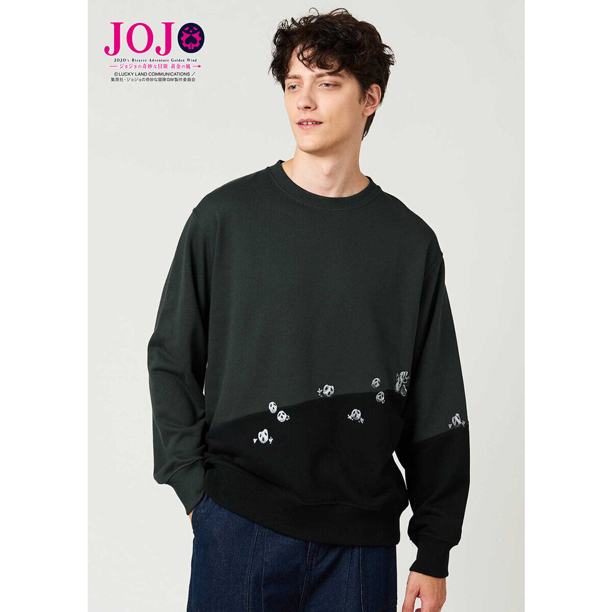 アニメ『ジョジョの奇妙な冒険 黄金の風』 グラニフ スウェット