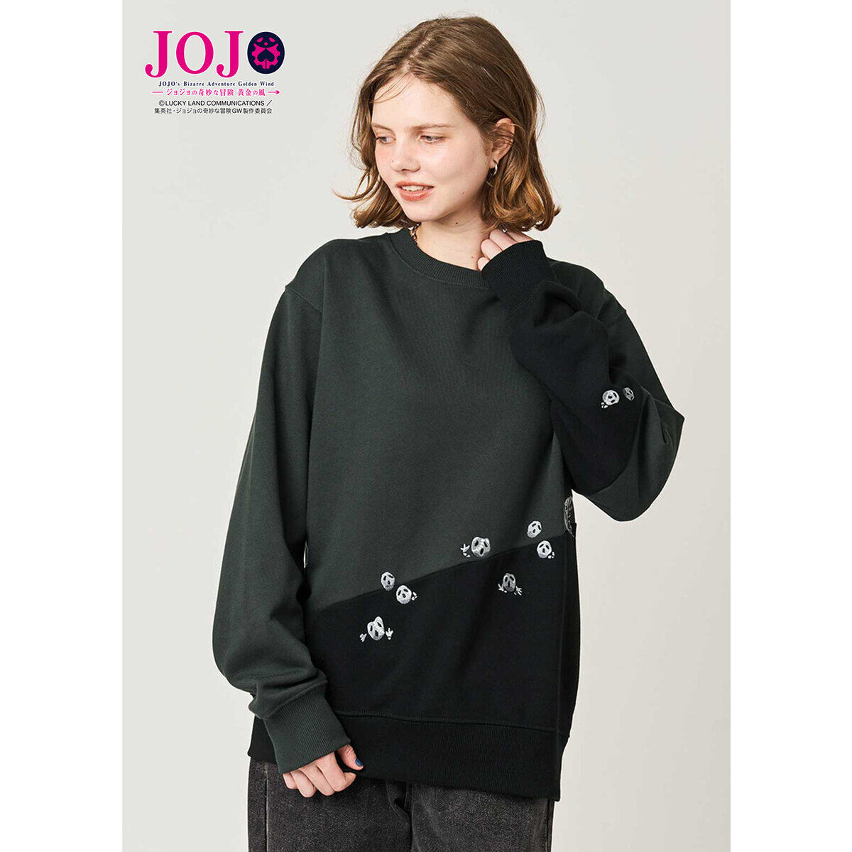 【即発送】Mサイズ 磁力｜裏毛スウェット グラニフ ジョジョの奇妙な冒険 即発送】Mサイズ 磁力｜裏毛スウェット グラニフ ジョジョの奇妙な冒険