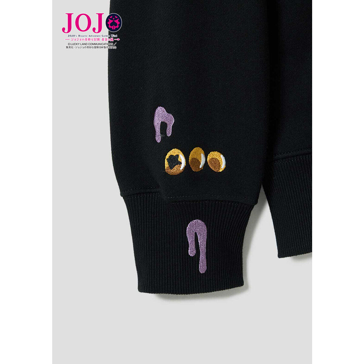 アニメ『ジョジョの奇妙な冒険 黄金の風』 グラニフ パーカー