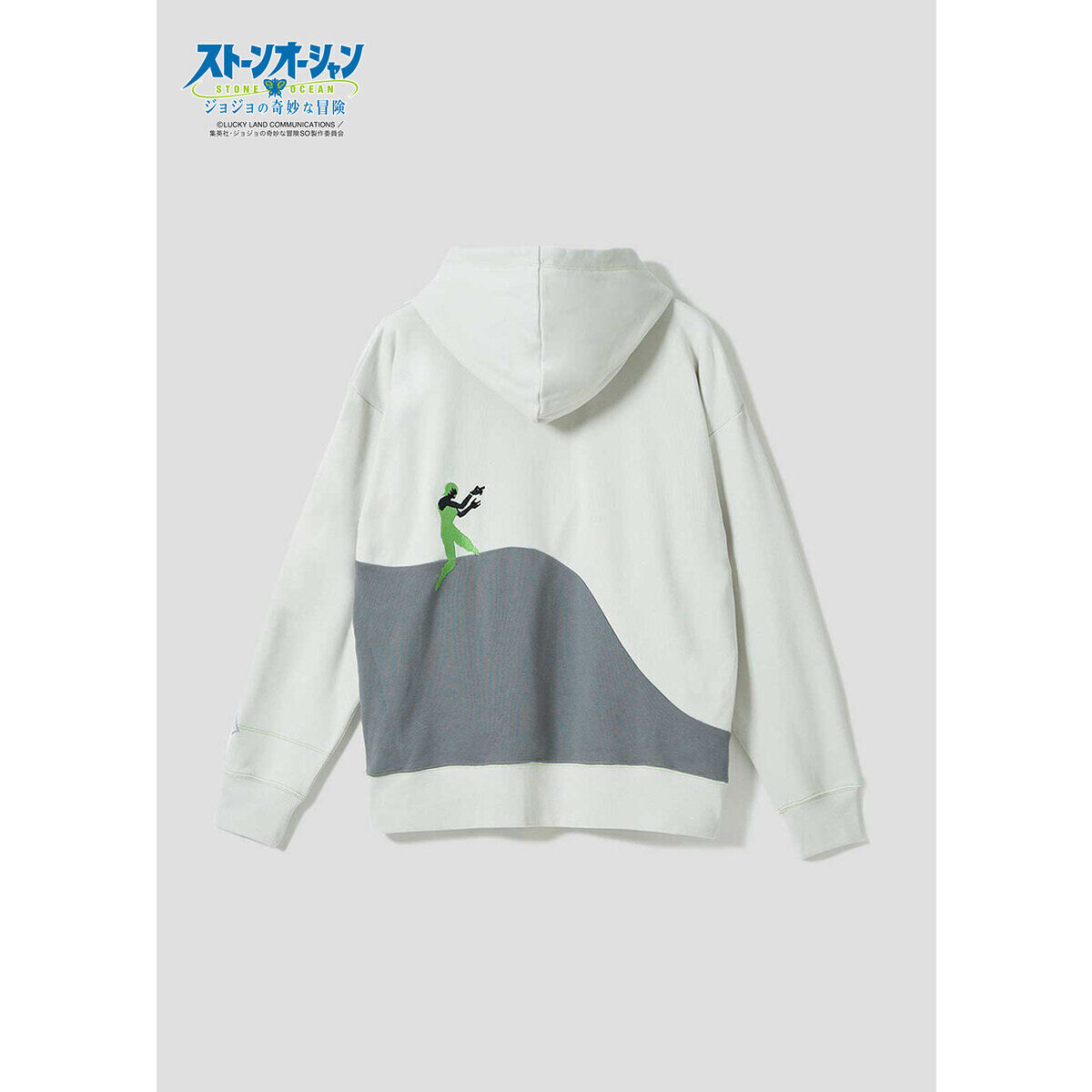 アニメ『ジョジョの奇妙な冒険 ストーンオーシャン グラニフ パーカー