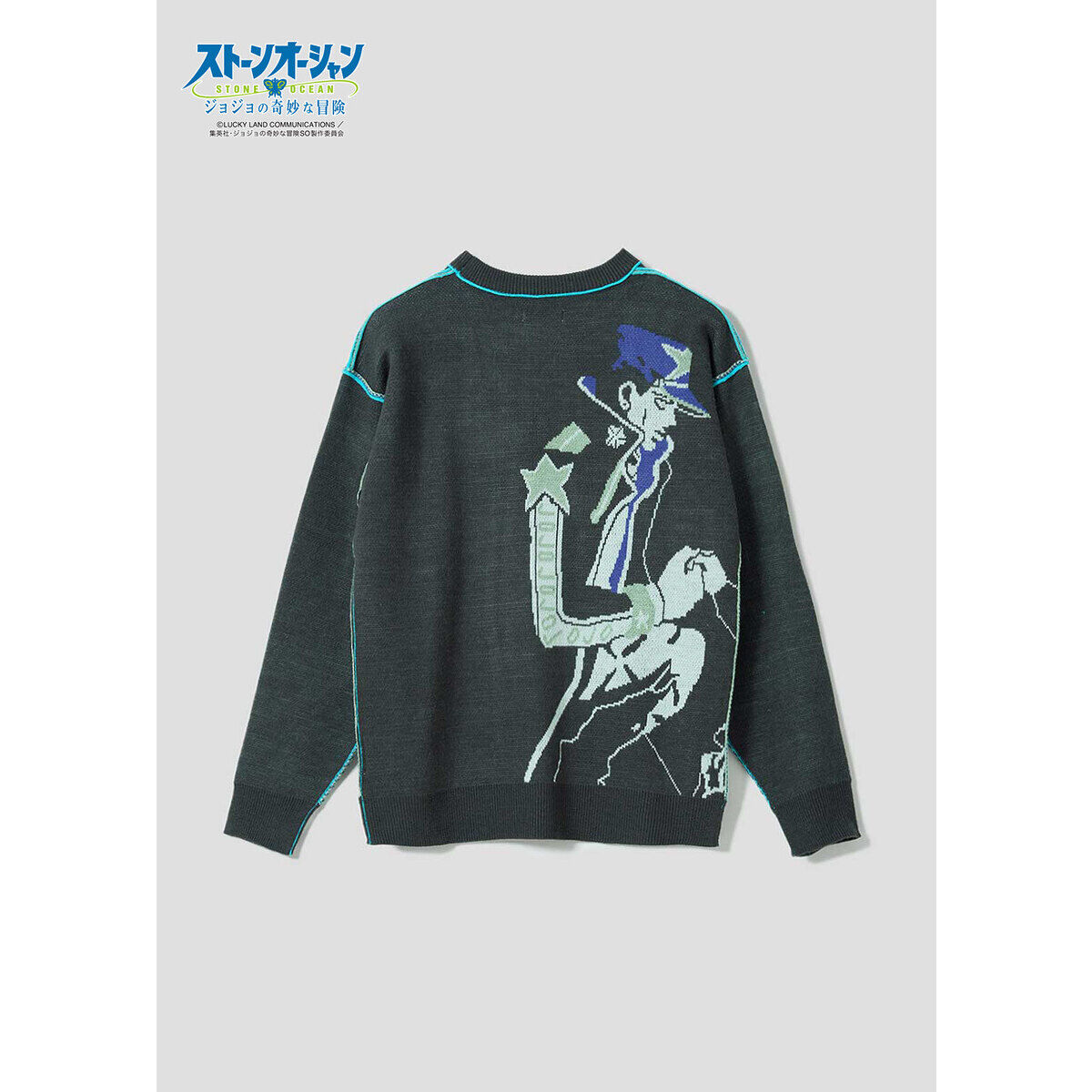 ジョジョの奇妙な冒険　ストーンオーシャン　× グラニフ　モッズコート 緑 グラニフ × ジョジョの奇妙な冒険、スターダストクルセイダースと