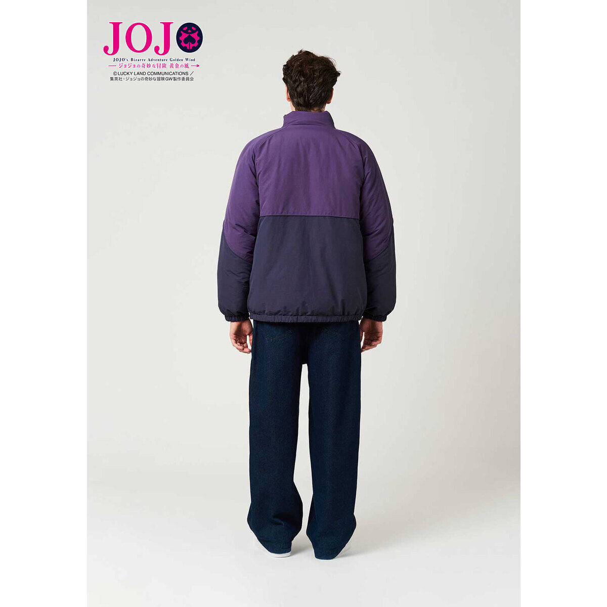 ＸＬ　グラニフ ジョジョの奇妙な冒険　リバーシブルブルゾンジャケット　JOJO アニメ『ジョジョの奇妙な冒険 黄金の風』 グラニフ