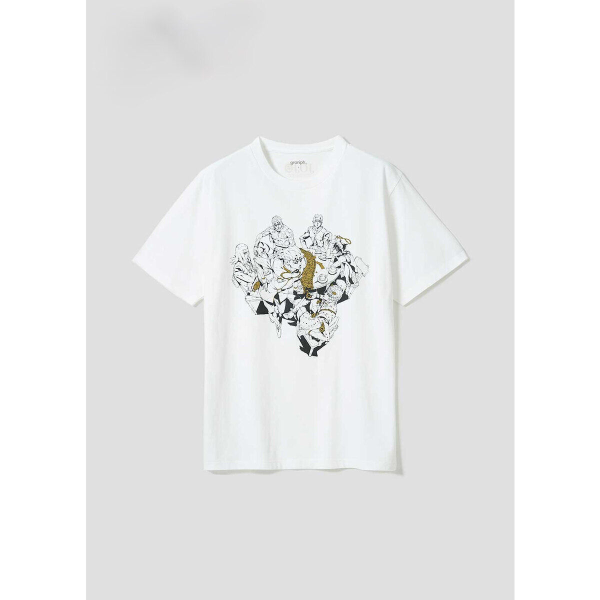 アニメ『ジョジョの奇妙な冒険 黄金の風』 グラニフ 半袖TシャツA
