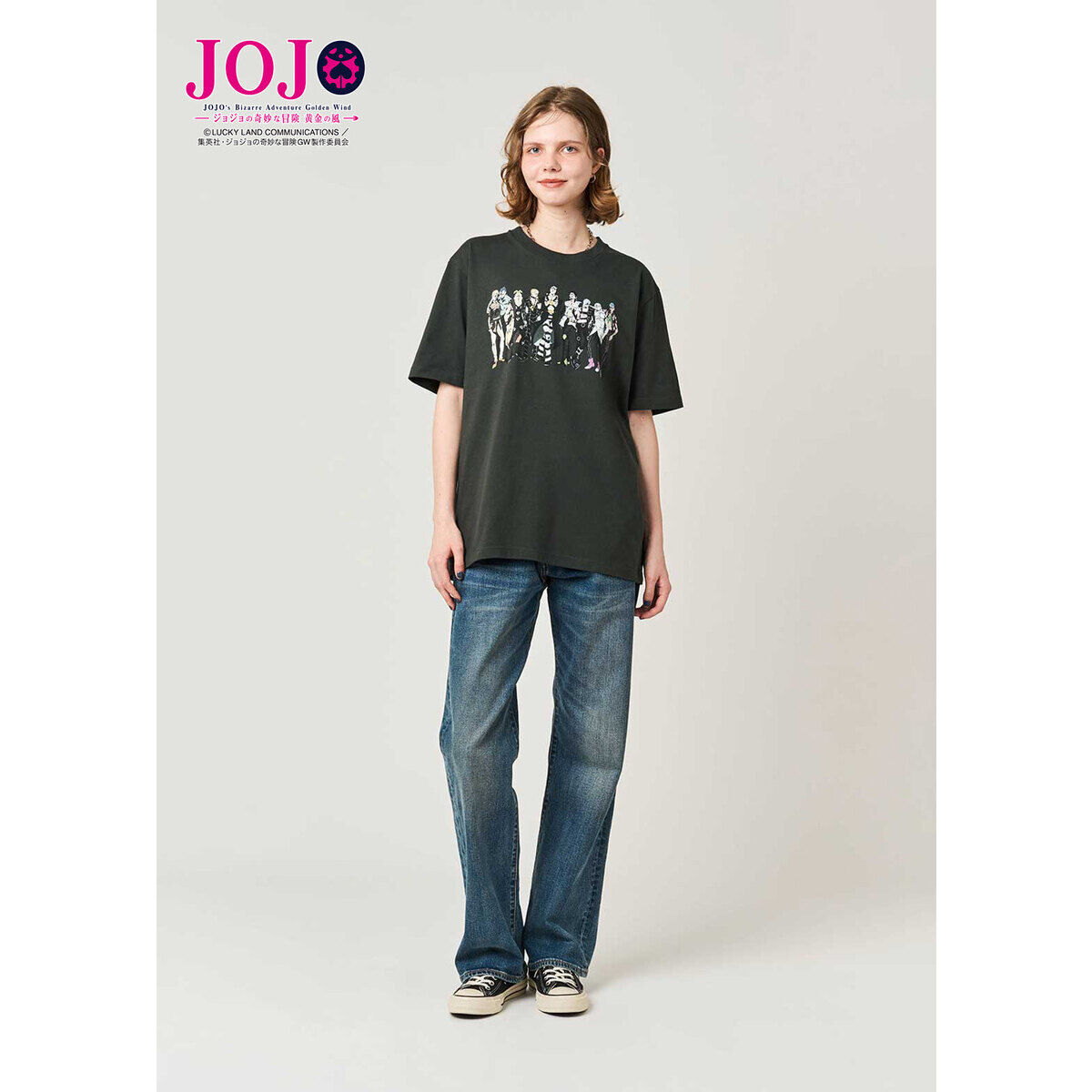 ジョジョ　5部　黄金の風　Tシャツ　Lサイズ　グラニフ　granipf ジョジョの奇妙な冒険 黄金の風』×『グラニフ』Tシャツ | ジョジョの