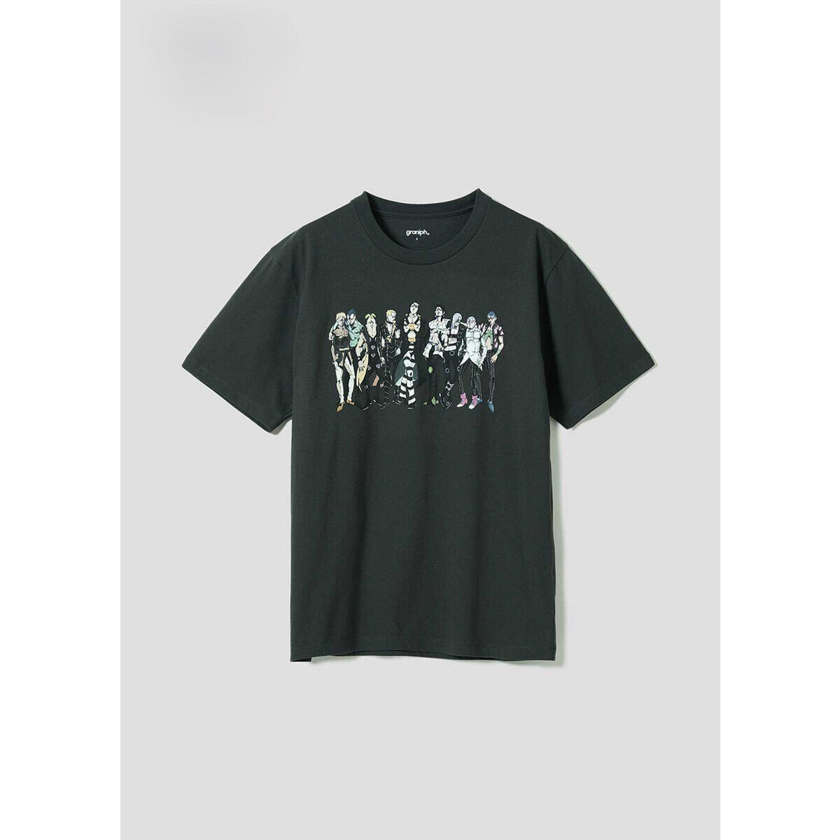 アニメ『ジョジョの奇妙な冒険 黄金の風』 グラニフ 半袖TシャツB