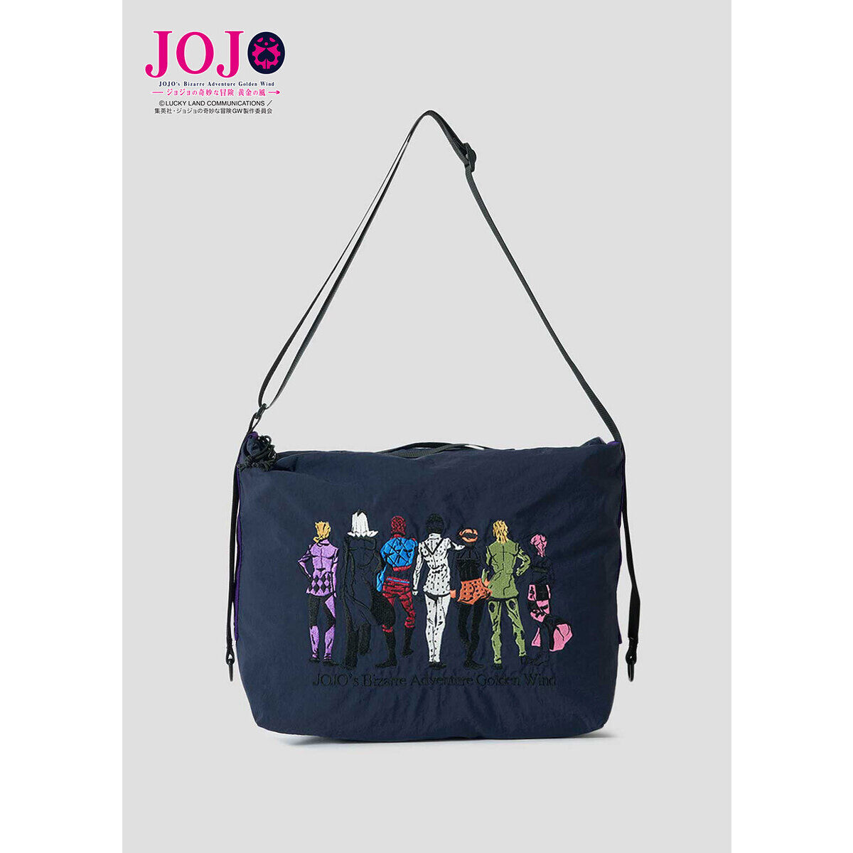 アニメ『ジョジョの奇妙な冒険 黄金の風』グラニフ ショルダーバッグ