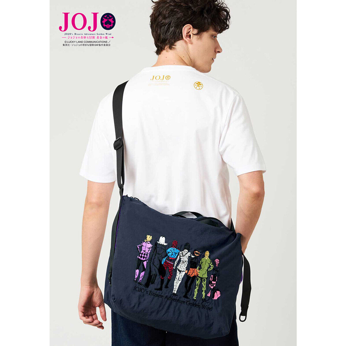 アニメ『ジョジョの奇妙な冒険 黄金の風』グラニフ ショルダーバッグ