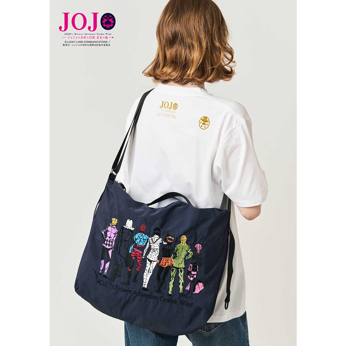 アニメ『ジョジョの奇妙な冒険 黄金の風』グラニフ ショルダーバッグ