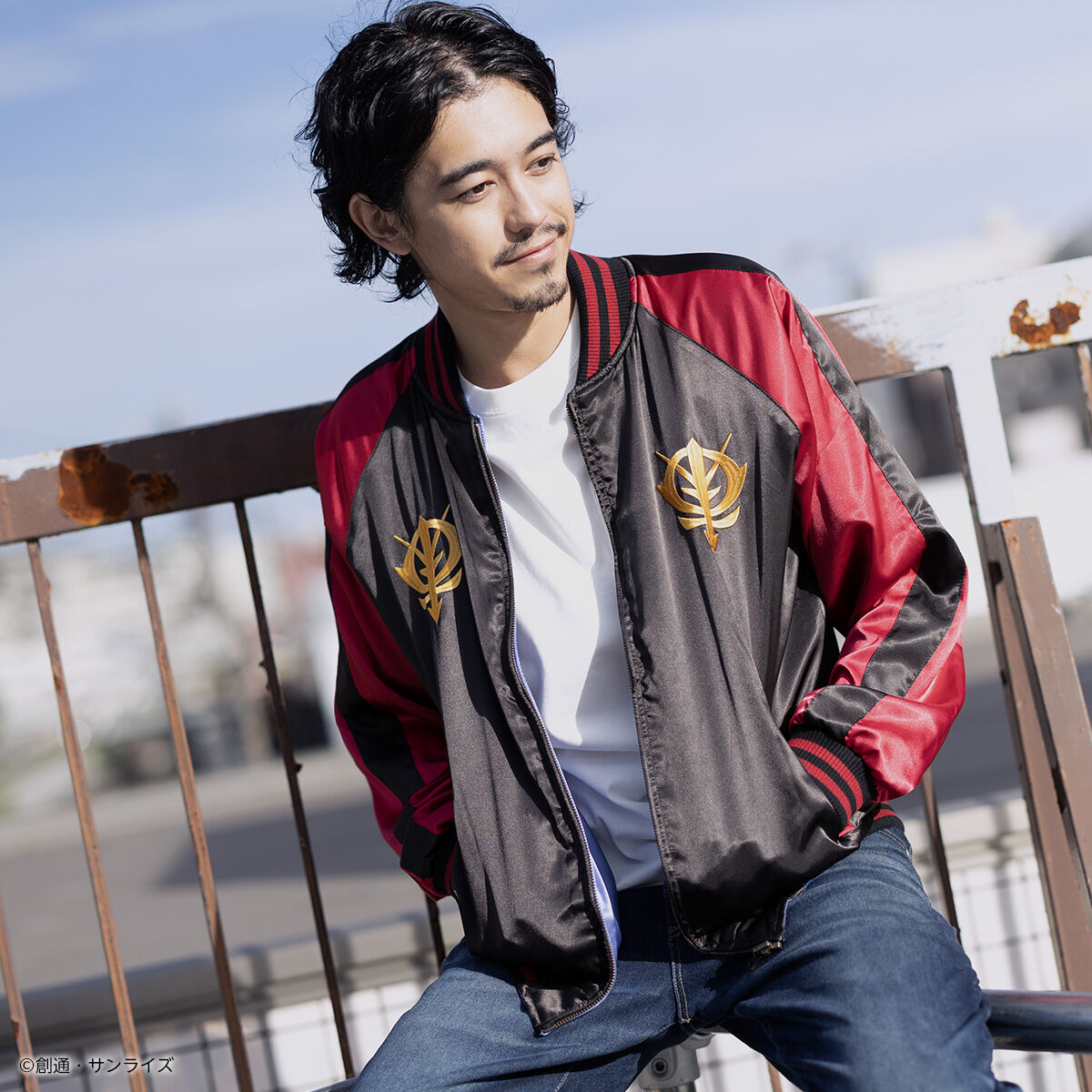 STRICT-G『機動戦士Gundam GQuuuuuuX』スカジャン RedGundam | 機動
