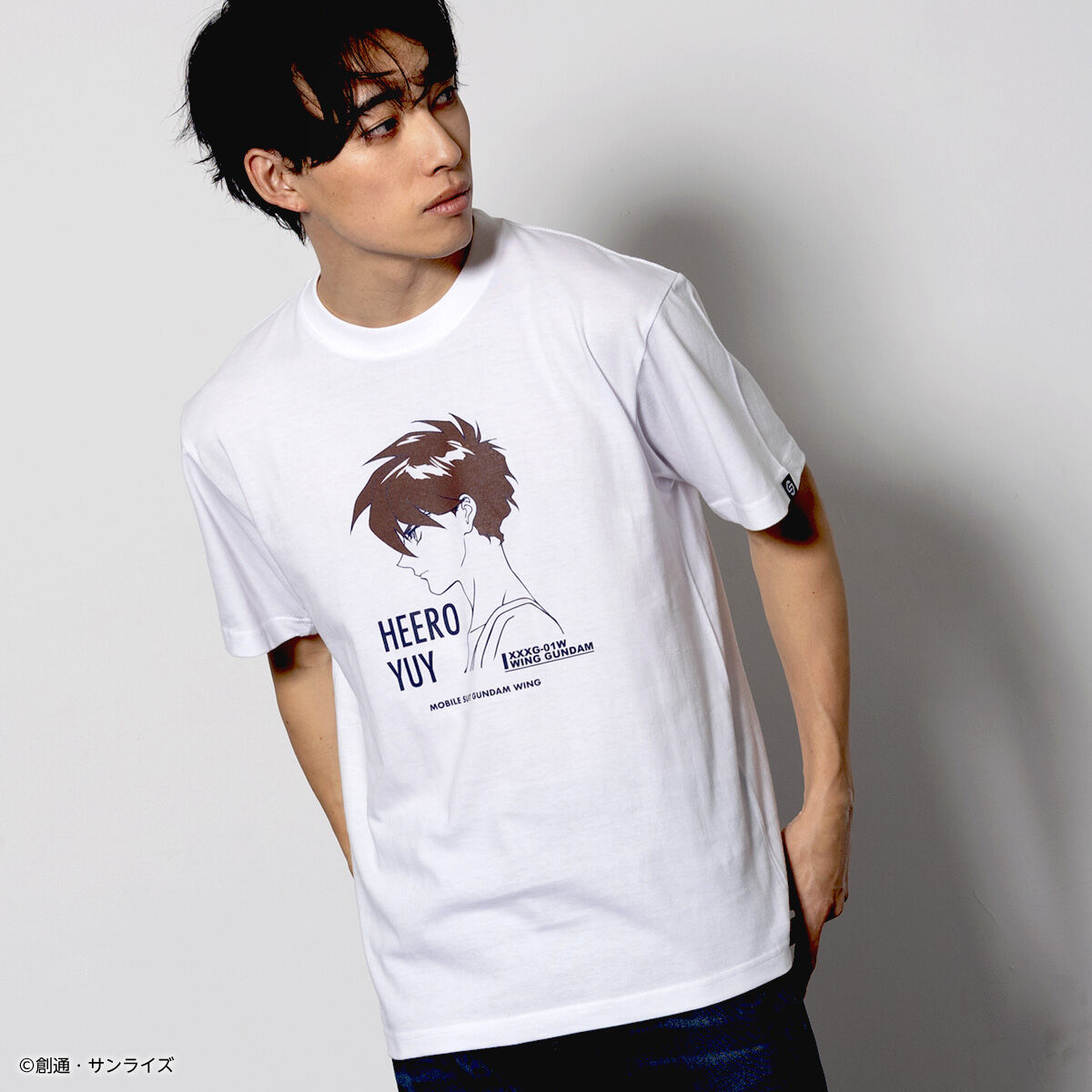 STRICT-G『新機動戦記ガンダムW』Tシャツ ヒイロ・ユイ横顔 | 新機動