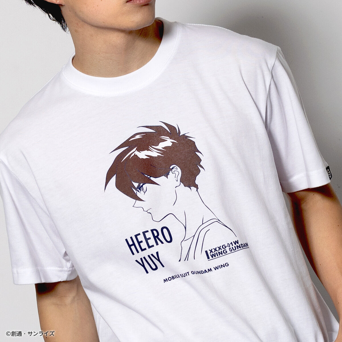 STRICT-G『新機動戦記ガンダムW』Tシャツ ヒイロ・ユイ横顔 | 新機動