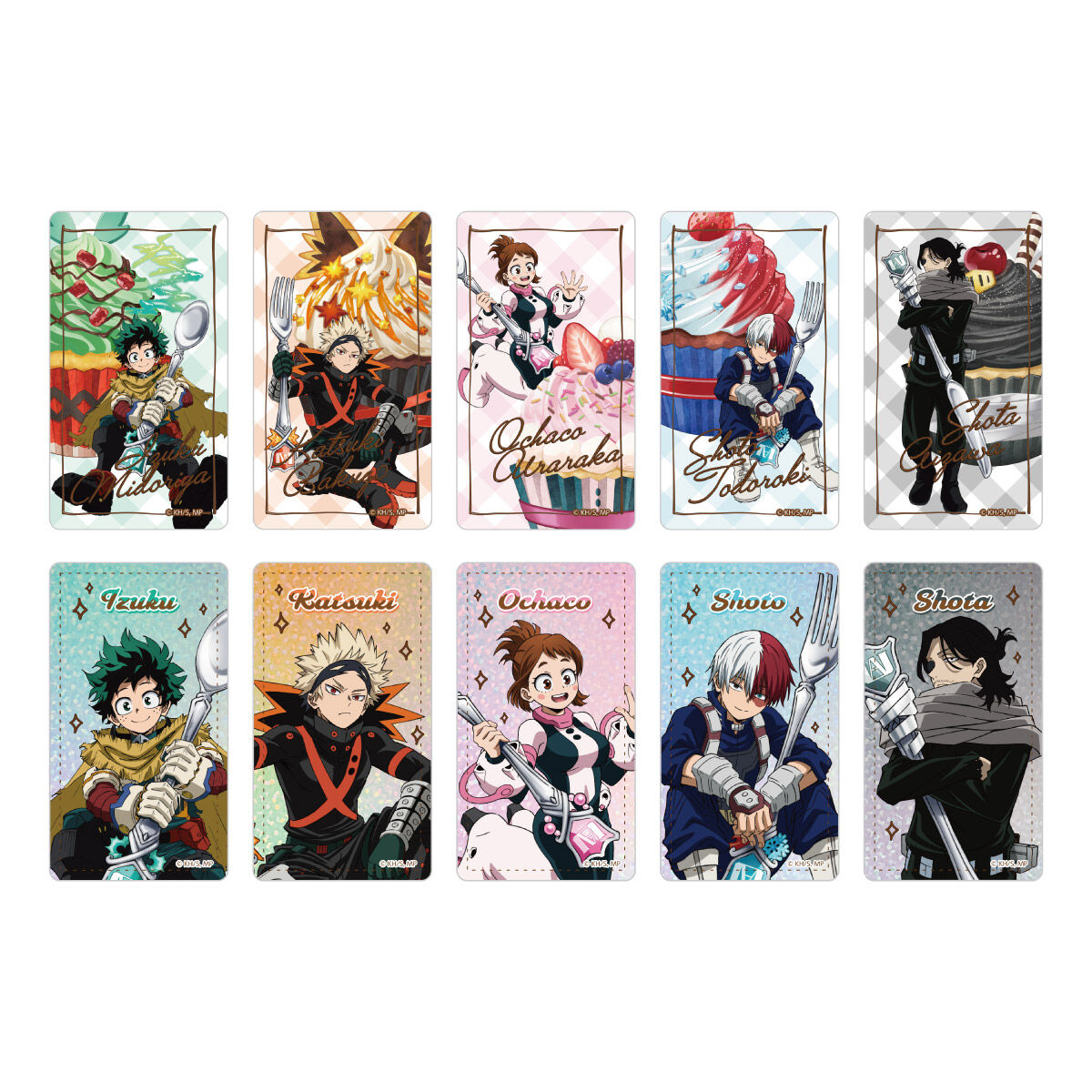 ヒロアカ 爆豪勝己 第２回雄英高校オープンスクール 非売品　購入特典　フルコンプ 数量限定】第2回 雄英高校オープンスクール トレーディングクリア